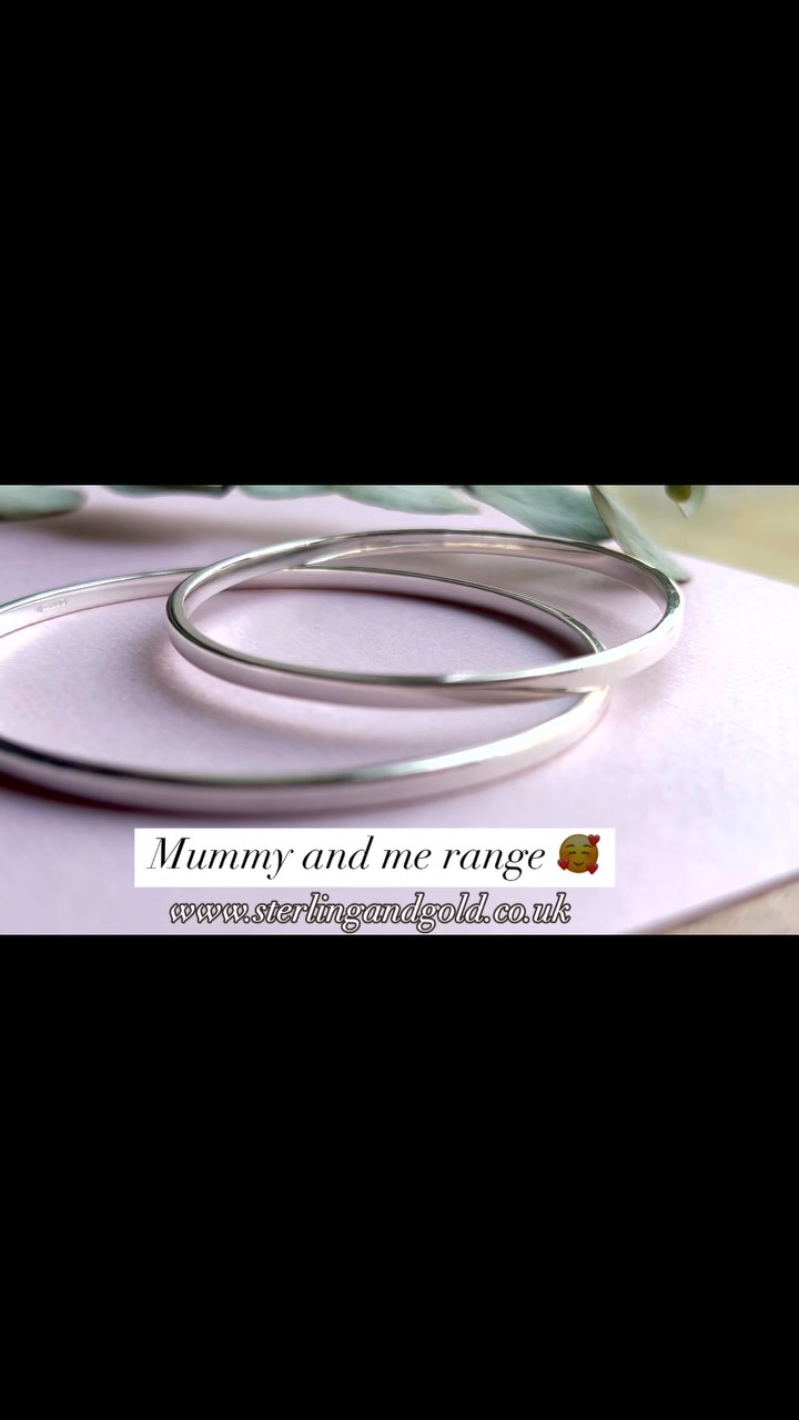 Treat yourself for that special mother and daughter! 👧 👩 #sterlingandgold #handcraftedjewellery #motherdaughterjewellery
