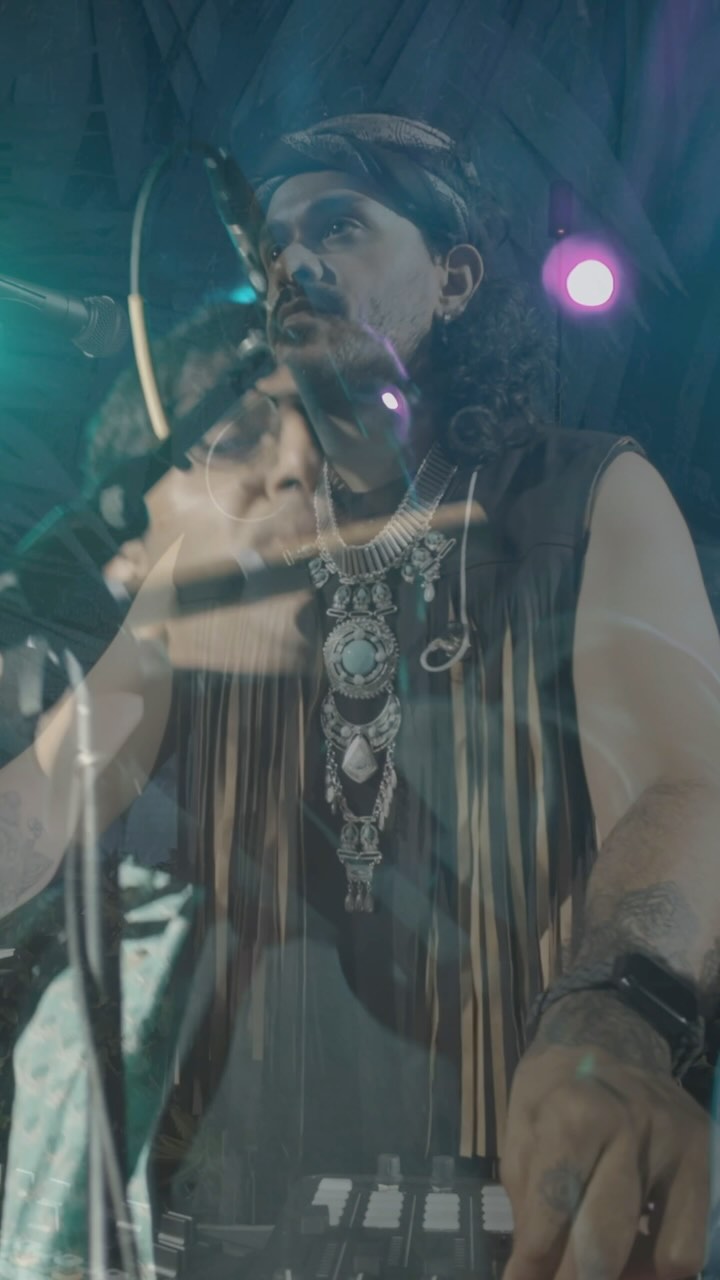 AREUBLUE MONSOON 001
.
Last year I had the honor and privilege of performing a live concept with @indo.warehouse at the legendary @brooklynmirage . This set was the result of years of imagining what a house/techno set would feel like if it was beyond just playing already produced tracks; what it would feel like if we were creating the tracks live, in real time. The musicians, the energy, the arrangement, the impulse, the shared heartbeat across the dance floor, it all played a part. Every sound you hear was manipulated on stage by either me, or one of the numerous live musicians that shared the stage with me.
@thebansurist and I barely planned this set but I still get tears in my eyes hearing what we created in the end. This section of “Monsoon” was the live set in full effect: myself and Chethan playing off of each other, pushing for new boundaries in each of our instruments, encouraging each other to say more, all while engaging with the audience and their true honest energy.
We hope you enjoy 💙
Unleashing 3 very special clips from this set on my YouTube page, see the link in my bio 💙
#liveset #indohouse #livetechno #avantgardner #indowarehouse #classicalindianmusic