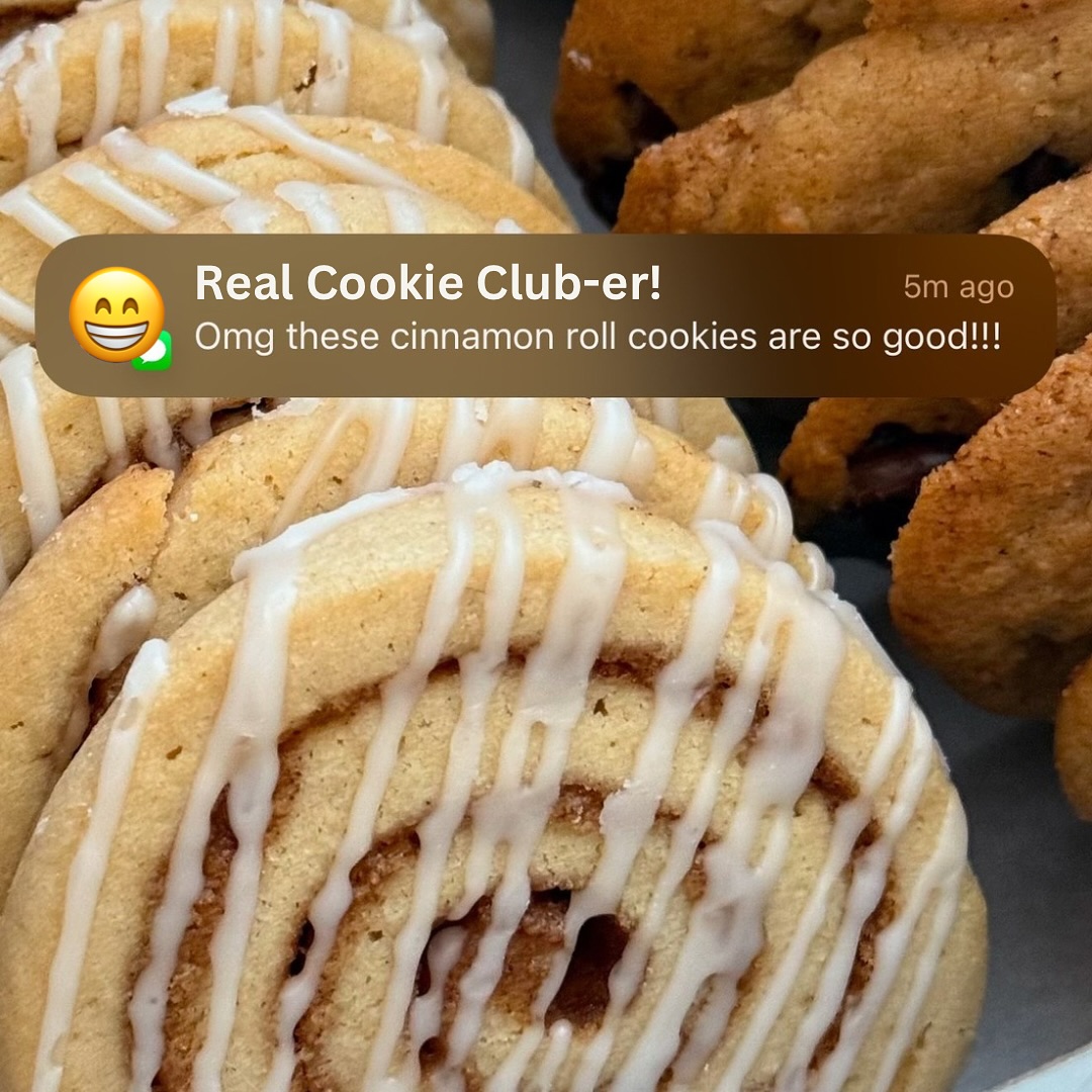 Reviews are in - itโs a hit! Sacramento, tonight is your last chance to get your order in! Donโt miss out on Januaryโs #CinnamonRollCookie by #CakeSpaz! ๐ ๐ช ๐
#cinnamonroll #cinnamaroll #cookieofthemonth #cookiesofinstagram #pastrychef #pastrylife #cookiereview #bakery #sacramentobakery #elkgroveca #elkgrovebakery #sacramentofoodie #specialtycookies #cotm2025 #dessertclub #cookieclub #cookieofthemonthclub #cookiebox #cookiesdelivered #dessertbox #womanownedbusiness #smallbusiness #supportsmallbusiness #cookieperson #cookielover #cinnamonlover #chocolatechipcookies