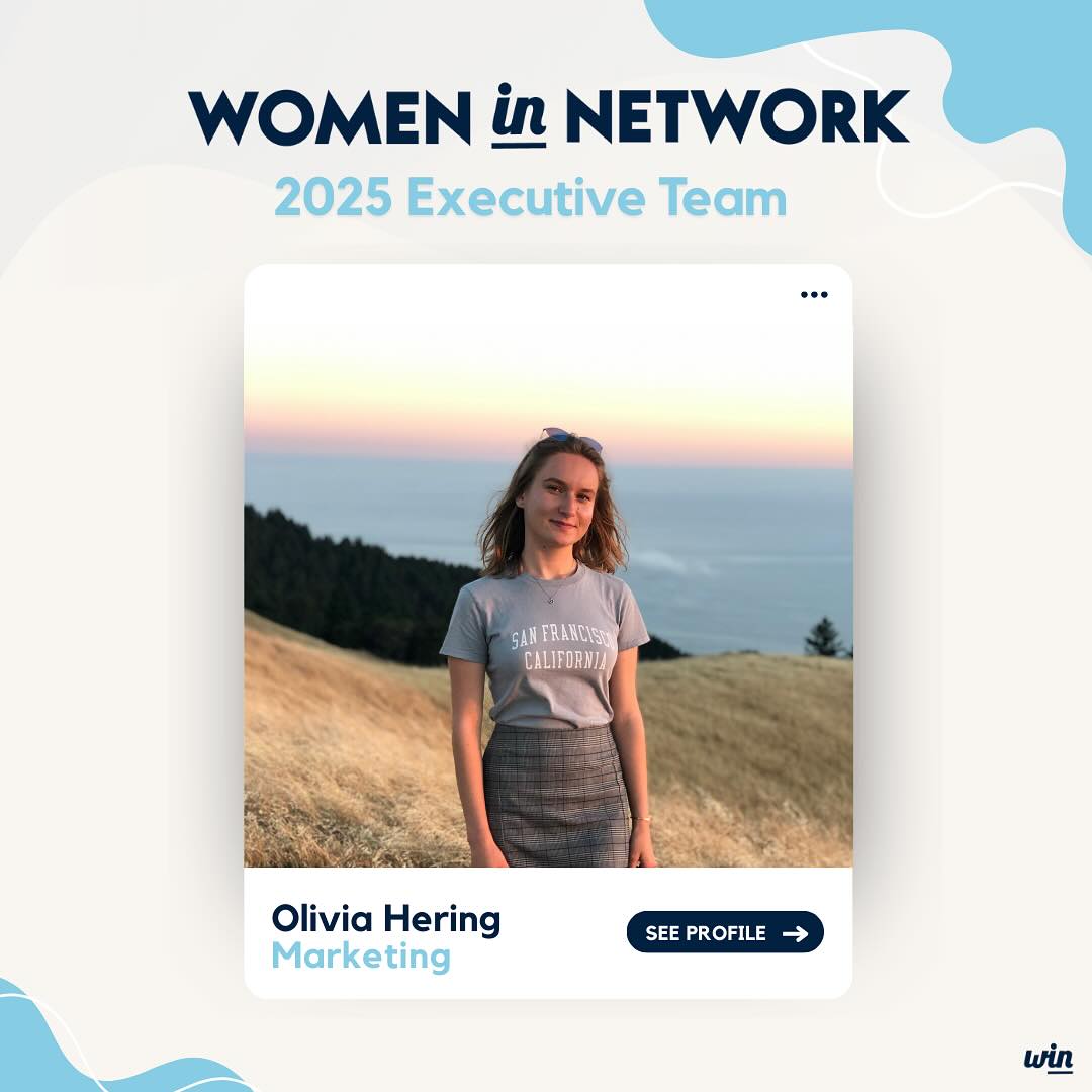 Last but not least, meet our marketing team! Olivia is a Partner Marketing Manager based in SF Bay Area and this is her 3rd year in WIN 🌟Swipe to learn more about her!