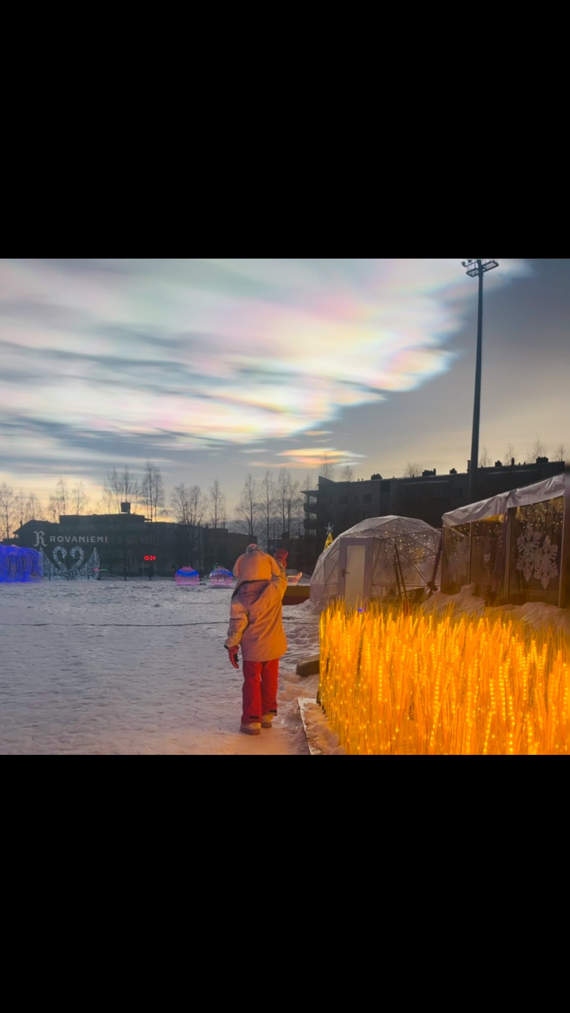 What a beautiful cloud above SnowGlow today 😍