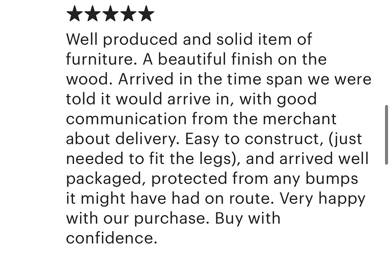 Just a few of our nearing 200 - 5 star reviews. Head over to our Etsy store to read all of them and find out why you are in safe hands when purchasing from us. Every unit small or large is made with the same attention to detail we are known for. 👌
#komodafurniture #woodfurniture #interiordecorating #interiordesign #interiorandhome #vinylrecord #hifi #recordplayer #recordplayerstand #instadaily #instawoodworkers #homeandliving #homestyling #madeinuk #furnituremakers #furnituredesign #hifi #hifirack #bookshelf #woodbookshelf #hifistand #vinylstorage #cdstorage #tvunit #vinylrecordcollection #vinylrecordcollector