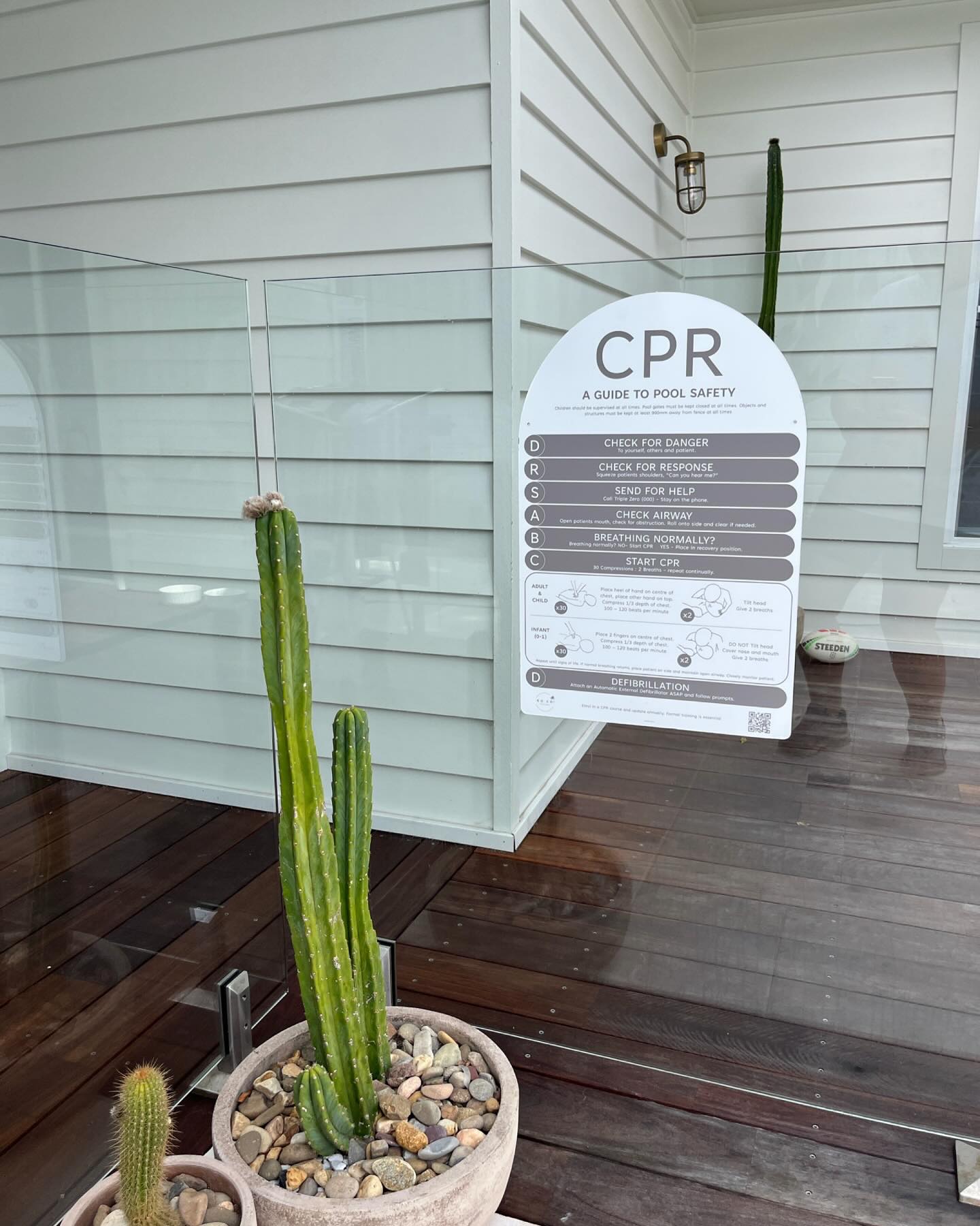 The sun is out again and it time to get back in the pool!! Be safe and grab yourself one of our pool signs. This is one of our most popular designs… Pebble Arch. Available now!! #cprsign #cpr #poolsign #poolsafety