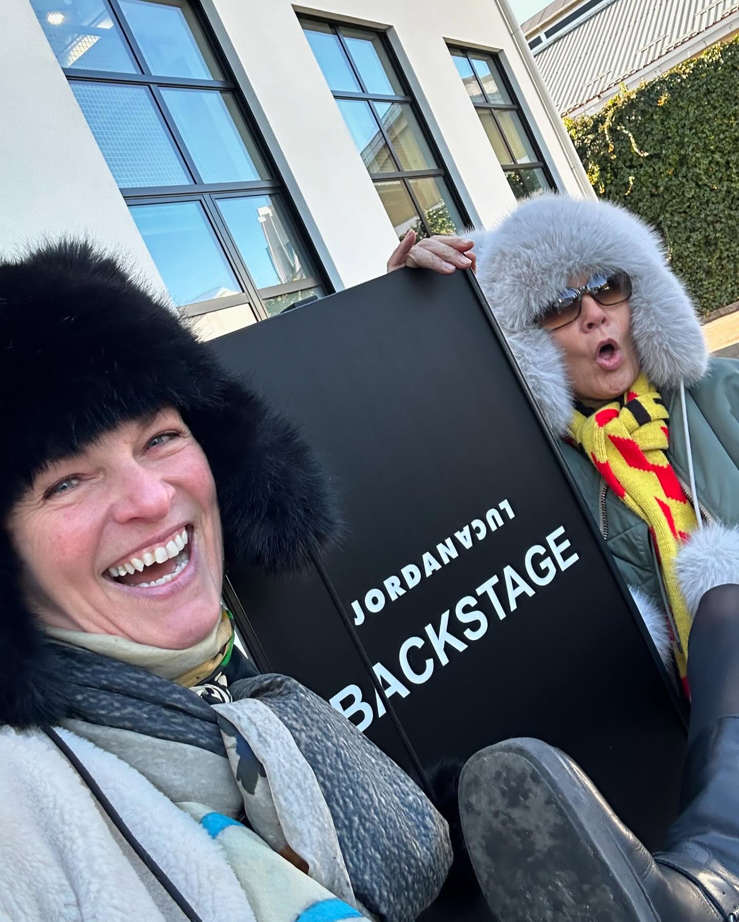 A glimpse of behind the scenes from Saturday’s fashion show and wedding. The production was epic - 40 models all getting hair and makeup, the design team preparing the looks, dressers waiting in the wings, production team, choreographer, live streaming team, and on and on. Hundreds in the audience, so many press photographers. It was mesmerising and it all happened flawlessly. Can we do it all again please?!