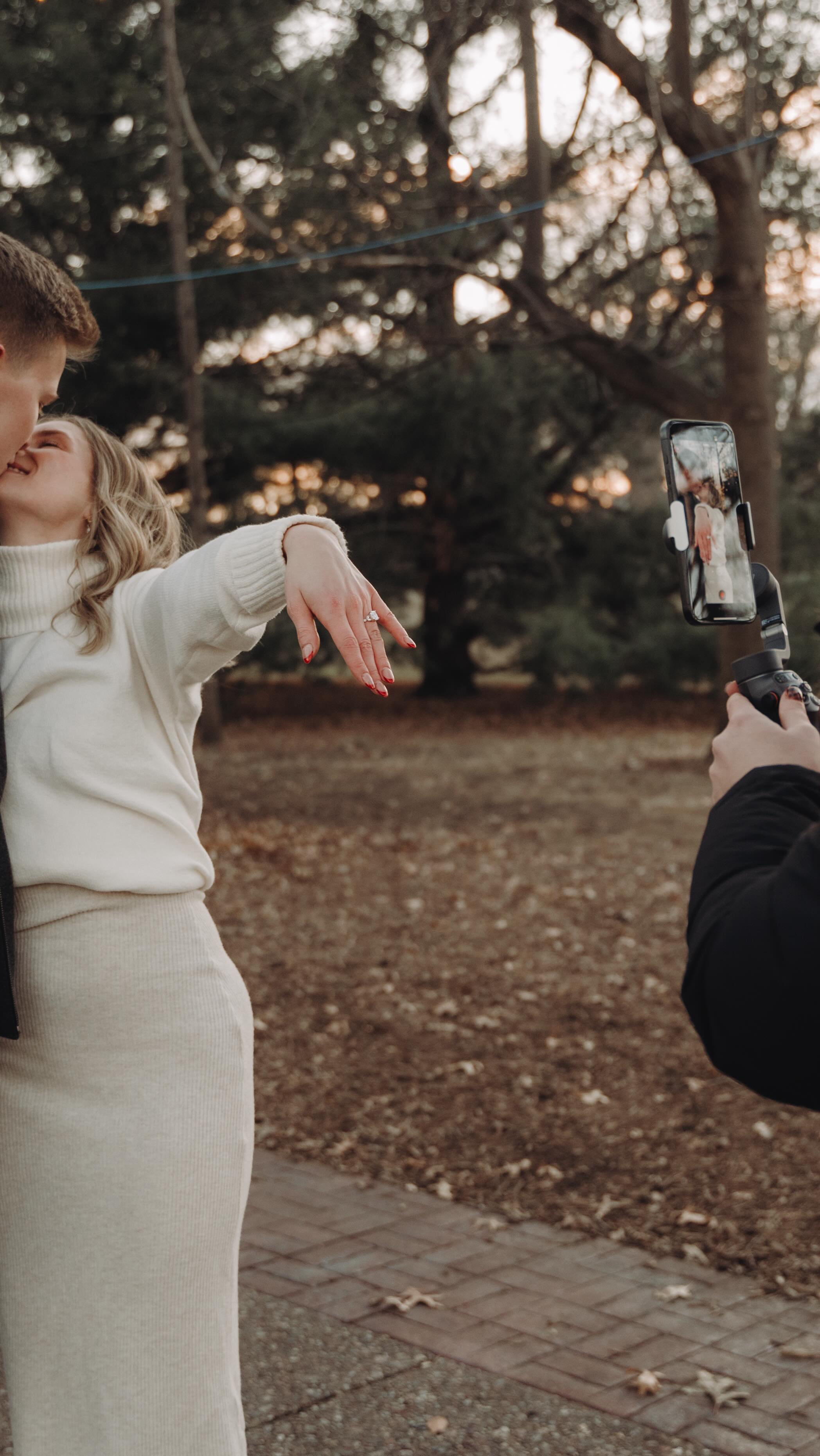 POV: you are minutes away from your SURPRISE engagement and you have me to capture every detail for you to look back on! 🤳🏼💍 💒… #shesaidyes!!
