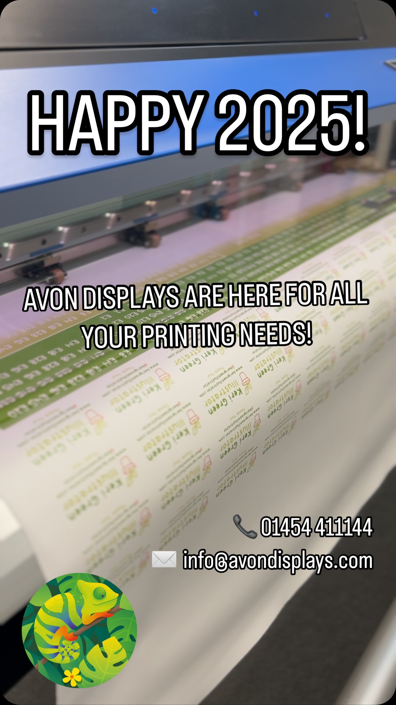 Happy New Year!
We’re here for all your printing needs!
Please get in touch for more information - info@avondisplays.com / 01454 411144
.
.
.
.
.
.
.
#signs #signmaker #pitchboards #design #logo #logodesign #vinyl #vinylwrap #signage #graphicdesign #bristol #bristoldesign #branding #companybranding #advertising #bespoke #print #largescaleprints #pitchsideboards #windowgraphics #shopdisplay #shopfront #bristolbusiness #localbusiness #vinylstickers #sponsorshipboards #stickers #bristollife #bristolbusiness #thornburybusiness