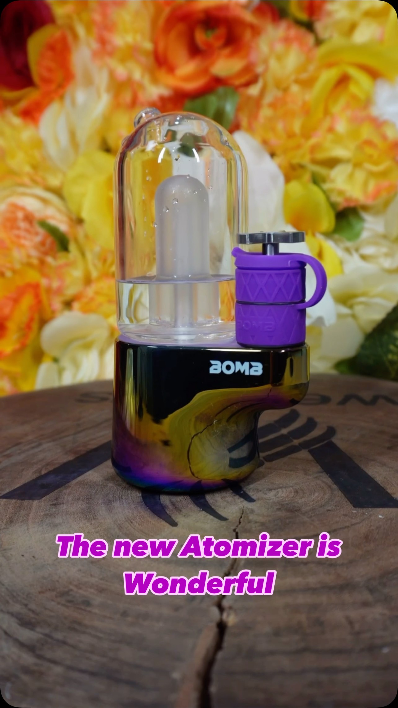 What a great device! I love the color and the Spinner + Cyclone Sykloud Atomizer works great. …………………………………………………………………………..,..,…………..USE DISC0UNT C0DE: Weavers @bombofficialstore