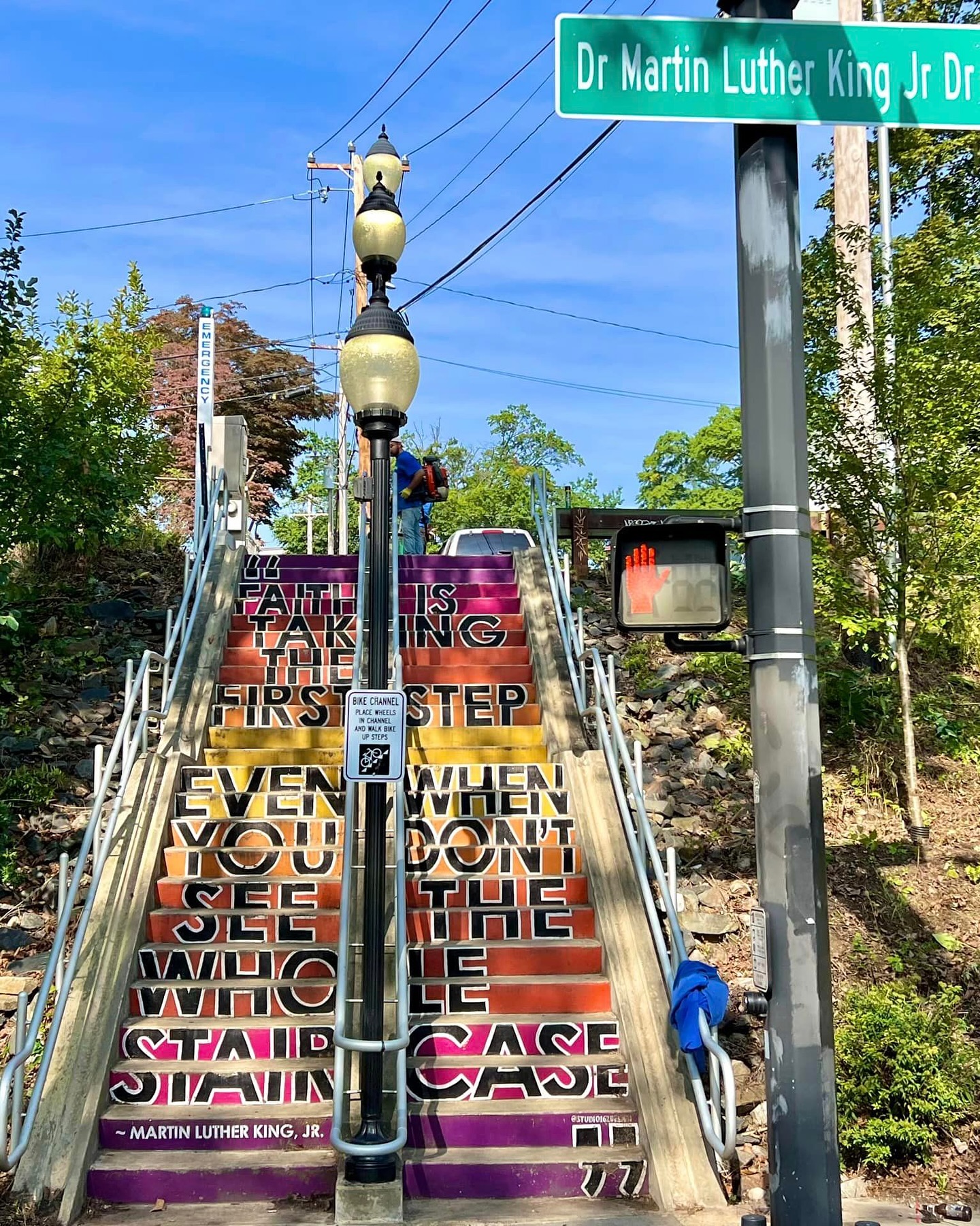 Sometimes, all we have is faith.
Happy Martin Luther King Jr. Day
.
.
.
Mural by Lauren Clayton with help from the community
#mlk #mural #mlkmural #norwalkct #norwalk #norwalkct