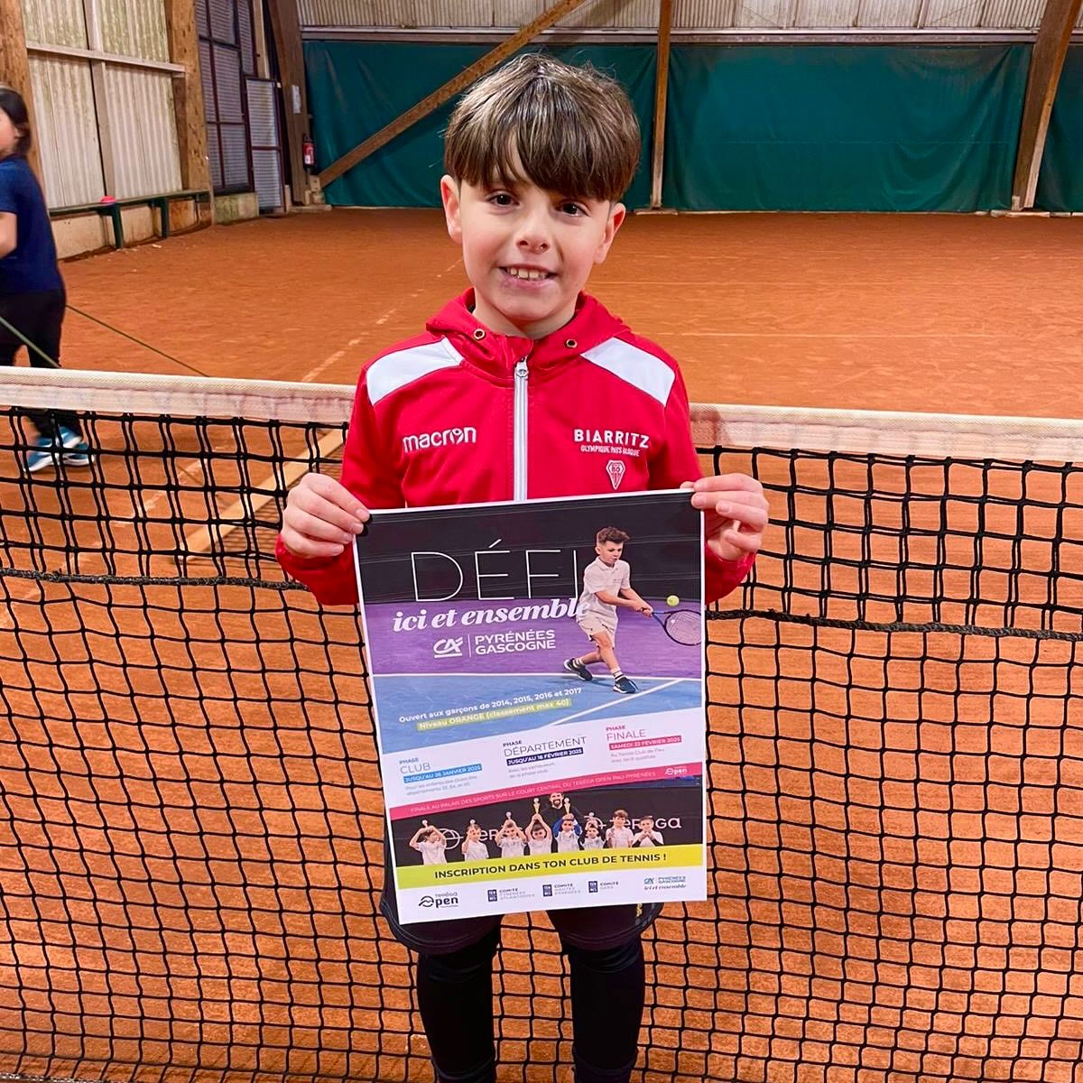 Le BO tennis a organisé la phase club du Défi ici et ensemble, tournoi balle orange.
Aritz Cerramon représentera le club pour la phase secteur à cambo.
Bravo à tous les participants.
.
#tennis #botennis #biarritz #tennis64 #64 #tournoidetennis #biarritzolympique