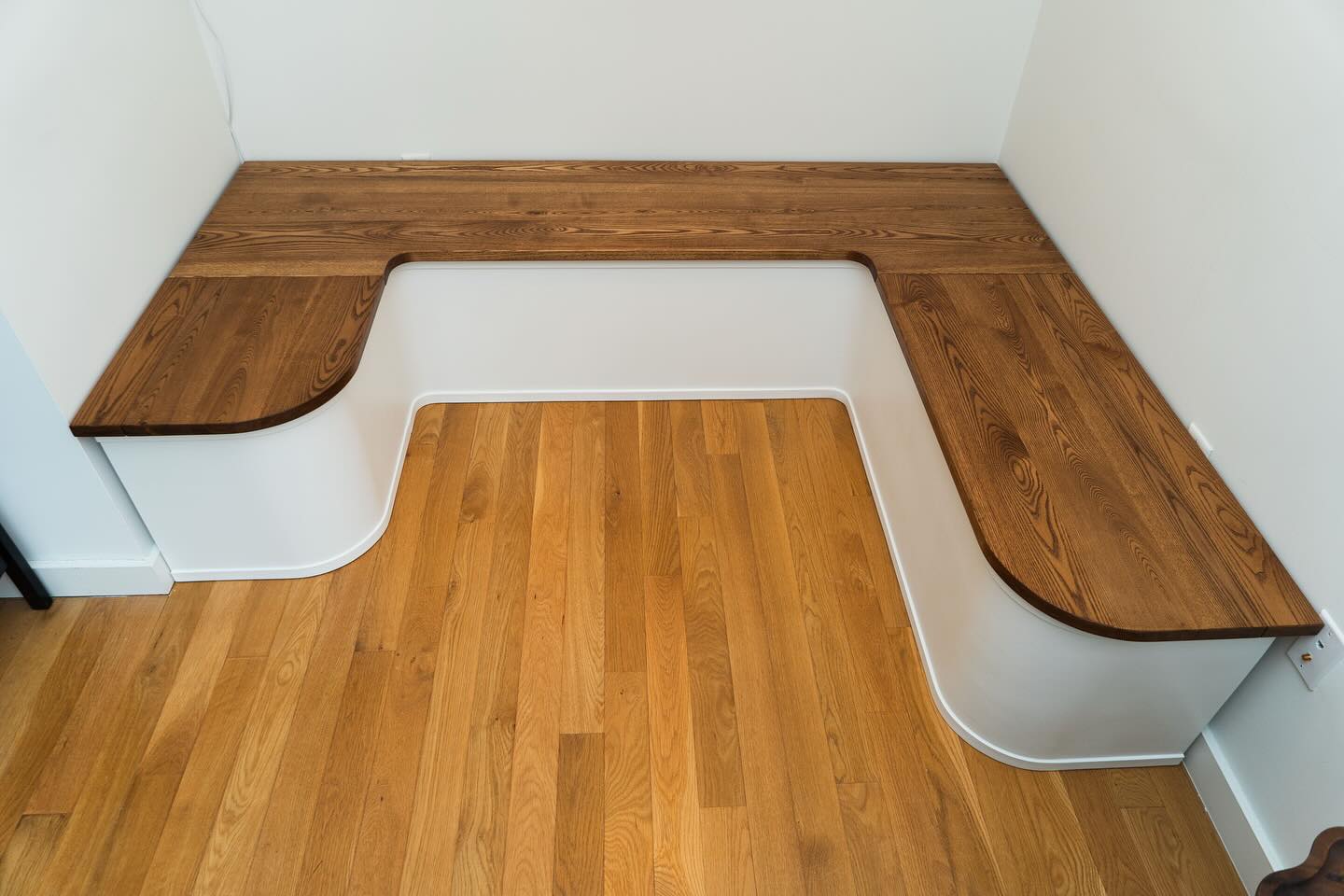 The right piece of furniture gives a space new life!
I think one of the most valuable lessons that we’ve learned along our furniture-building journey has been that sometimes adding more makes a space feel more open and efficient.
This Brooklyn apartment originally had a round table and four chairs. It looked sweet, but left a lot to be desired in terms of function and storage space.
Brandon and I have been designing and building breakfast nooks for years, and every so often, a new element is introduced and changes the way we work. In the past, it’s been soft-close hardware, concealed hinges, leveling feet. This time around, we played with shape - rounded interior and exterior corners, body, trim and tops.
We’re obsessed with how this set came out, and can’t wait to bring everything it taught us into future builds! ✨🛠️🪵
#pathdesign #pathdesignco #followyourpath #woodworking #customfurniture #breakfastnook #storagebench #hardwoodfurniture