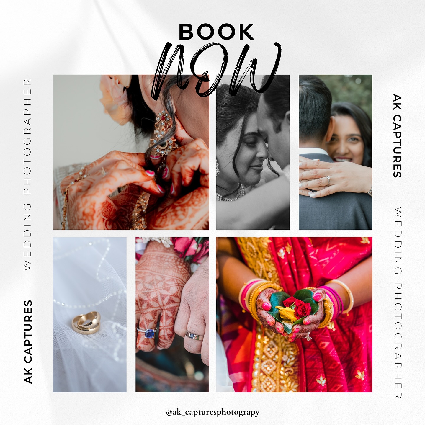 Turning your big day into timeless memories! Book your wedding photography with AK Capture and let us tell your love story through our lens. 💍
AK Captures Photography – Turning Your Moments into Masterpieces! 📸
Looking for a photographer who can capture every detail of your special day with creativity and precision? AK Captures is here to transform your memories into timeless works of art!
✨ What We Offer:
• Engagements & Weddings: Capturing your love story in the most beautiful way.
• Family & Portraits: Cherishing moments that last a lifetime.
• Corporate & Events: Professional coverage tailored to your needs.
• Baby Showers & Pre-Weddings: Documenting the joy and excitement of life’s biggest milestones.
🔥 Why Choose AK Captures?
• Personal Connection: We get to know you, ensuring each photo reflects your unique story.
• Creative Vision: Fresh perspectives and artistic flair in every shot.
• Attention to Detail: From candid moments to perfectly posed shots, nothing is overlooked.
• High-Quality Delivery: Your memories delivered quickly, with stunning results.
👉 Ready to Capture Your Special Moments? Contact AK Captures today and let’s make your memories unforgettable!
Call: +1 484-273-5799
Email: inquiry@akcaptures.com
Website: www.akcaptures.com
#photography #photooftheday #love #instagood #instagram #photo #nature #picoftheday #like #photographer #beautiful #follow #art #fashion #travel #bhfyp #photoshoot #likeforlikes #instadaily #naturephotography #model #me #smile #style #instalike #happy #likes #myself #followme #followforfollowback