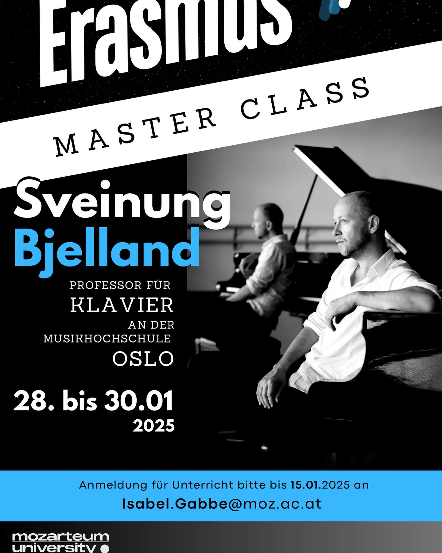 Looking forward teaching in Innsbruck next week! #mozarteuminnsbruck #piano #masterclass #erasmus