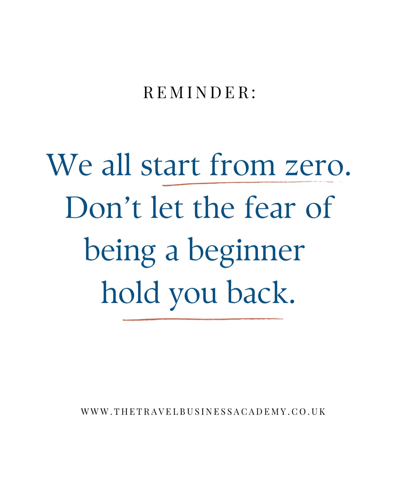 Every expert was once a beginner. Every successful entrepreneur started at zero. Don’t let fear stop you from taking that first step - it’s the start of something incredible! 🚀
#entrepreneurmindset #growthmindset #travelbusiness