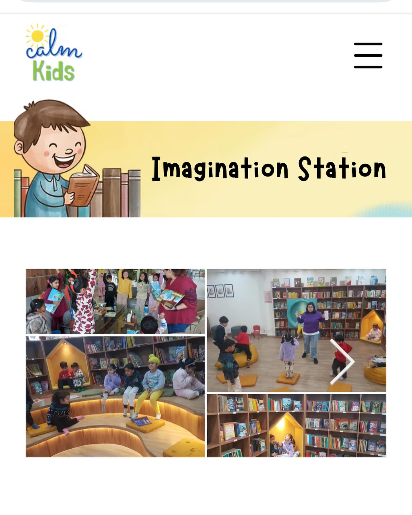 Presenting Imagination Station! Our offline storytelling initiative - with a big difference. Check out our ‘Help me with’ series and DM or write to me at natasha@calmkids.co.in for more details