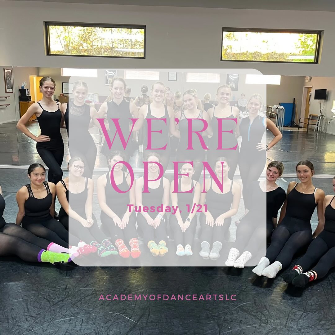 It may be cold, but we are open! See you at class✨🩰🪩