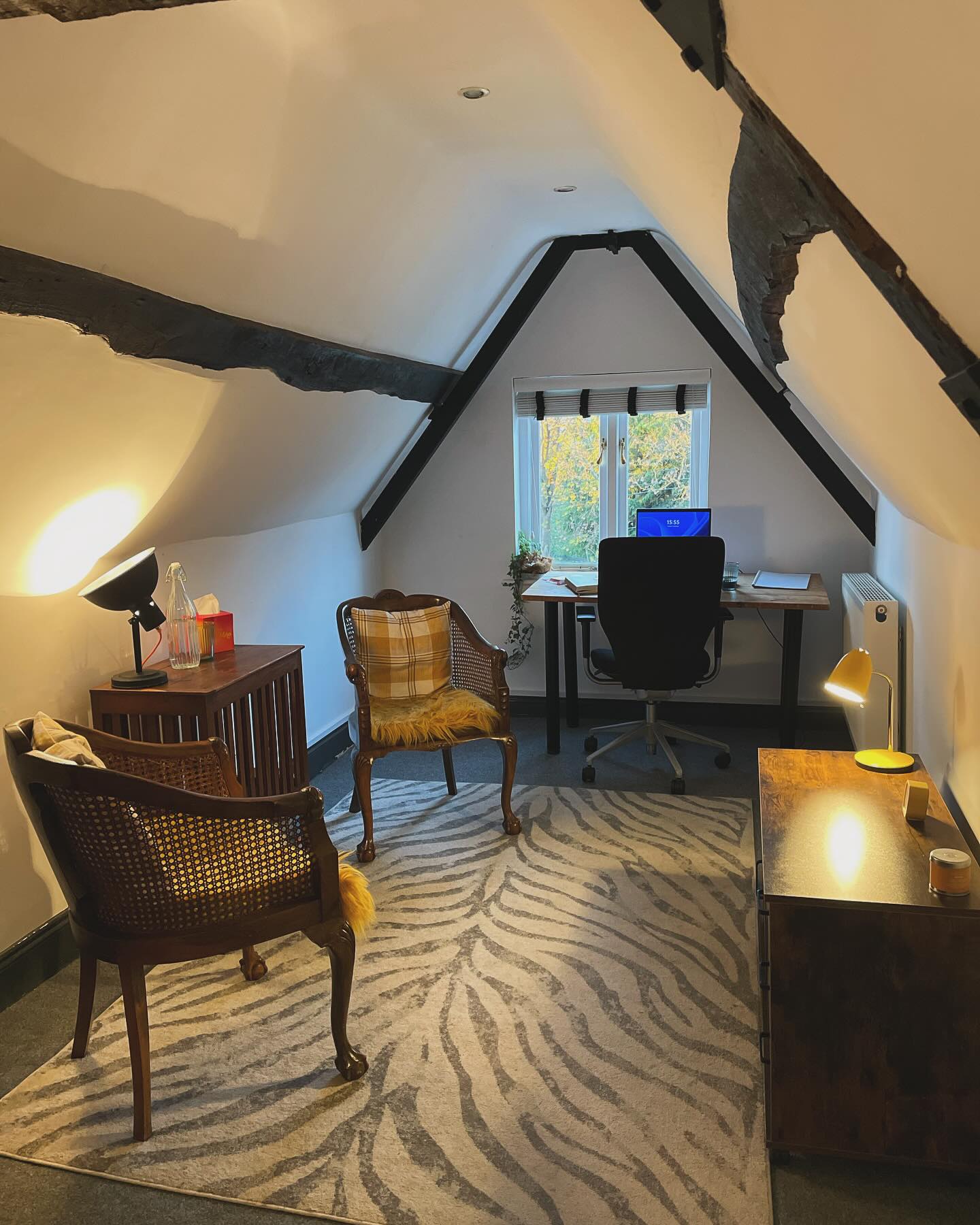 ✨ Celebrating 1 year in my therapy room ✨
It’s been 1 whole year since I returned to face to face sessions and started working from my cosy therapy room at @buick.mackane.newbury
I’ve loved every moment of being back in the room with clients after working solely online for a while. I love seeing clients online and the many benefits this brings, but connecting in person gives a different energy… one that I was really missing.
I’m so grateful for this space, for the clients I have sat alongside here this year, for the community of other wonderful humans I’ve met here that make being self-employed feel a little less lonely! It’s been so nice to get out from behind a screen and into the world again, I needed it and it has been so good for my soul 💫
Here’s to another year of connection 💛
Pics are:
1. The room looking cosy on a winter’s day
2. First day selfie in Jan ‘24
3. The building in the sunshine - peek my room right in the top window 🪟
4. Celebrating going fully self employed by treating myself to a new mug in February ‘24 🌻
5. The lovely Rey, who gives great inbetween session cuddles (and who I’d still really love to steal to be my therapy dog 🐶)
6. Where my clients sit 🛋️
7. Frosty canal views from the window
8. Cacao by the window
9. The morning moon on my way in to work 🌝
✨ If you’d like to come and work with me in this space I currently have one space left on a Thursday. DM or email me, or complete the enquiry form on my website if you’d like to find out more ✨
#therapist #therapy #counsellor #counselling #therapyroom