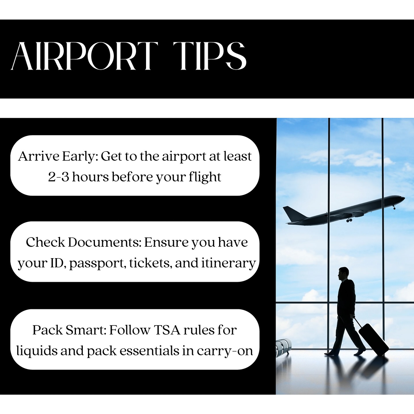 🛫 Travel smarter, not harder! Above are my top 3 airport tips!
Ready to fly stress-free? Let’s make it happen! ✈️✨
DM me today for help with planning your next adventure!
#LuxuryWithDani #LongWeekends #TravelDates #FederalHolidays #PTO #VacationDays #TravelTips #TravelTipsandTricks #2025 #SaveTheDate #TravelJournal #TravelInspiration #FamilyTravel #TravelPlanning #TravelGirl #TravelHack #TravelAdvisor #StealMyItinerary #HowToTravel #TravelAddict #Travelwithme #BlackGirlsTravelToo #Travel #OrlandoTravelAgent #ExplorePage #SaveandShare #ViralPost