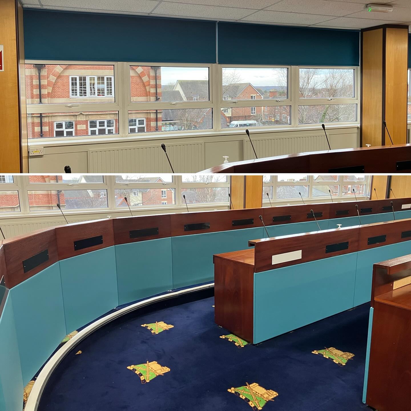 #rollerblinds #upholstered #panels #kamcreateportfolio #kamcreate