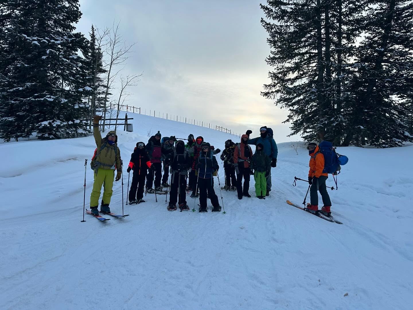 First hut trip of 2025! #vailtroop231