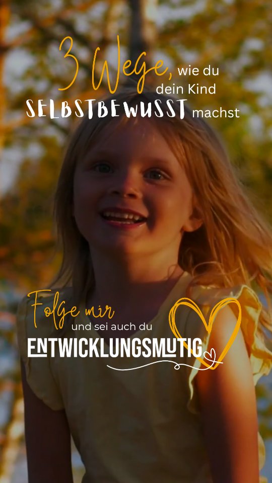 ✨ Mach dein Kind stark fürs Leben! ✨
Kinder lernen durch Vorbilder – und DU bist ihr wichtigstes! 💡
Wenn dein Kind sieht, wie du Herausforderungen angehst, über dich hinauswächst und an dich selbst glaubst, lernt es, dass es das auch kann.
👉 Tipp: Arbeite an deinem eigenen Selbstbewusstsein. Deine Stärke ist die Grundlage für die Stärke deines Kindes.
Folge mir für mehr Tipps, die euch beide wachsen lassen! 🌱
