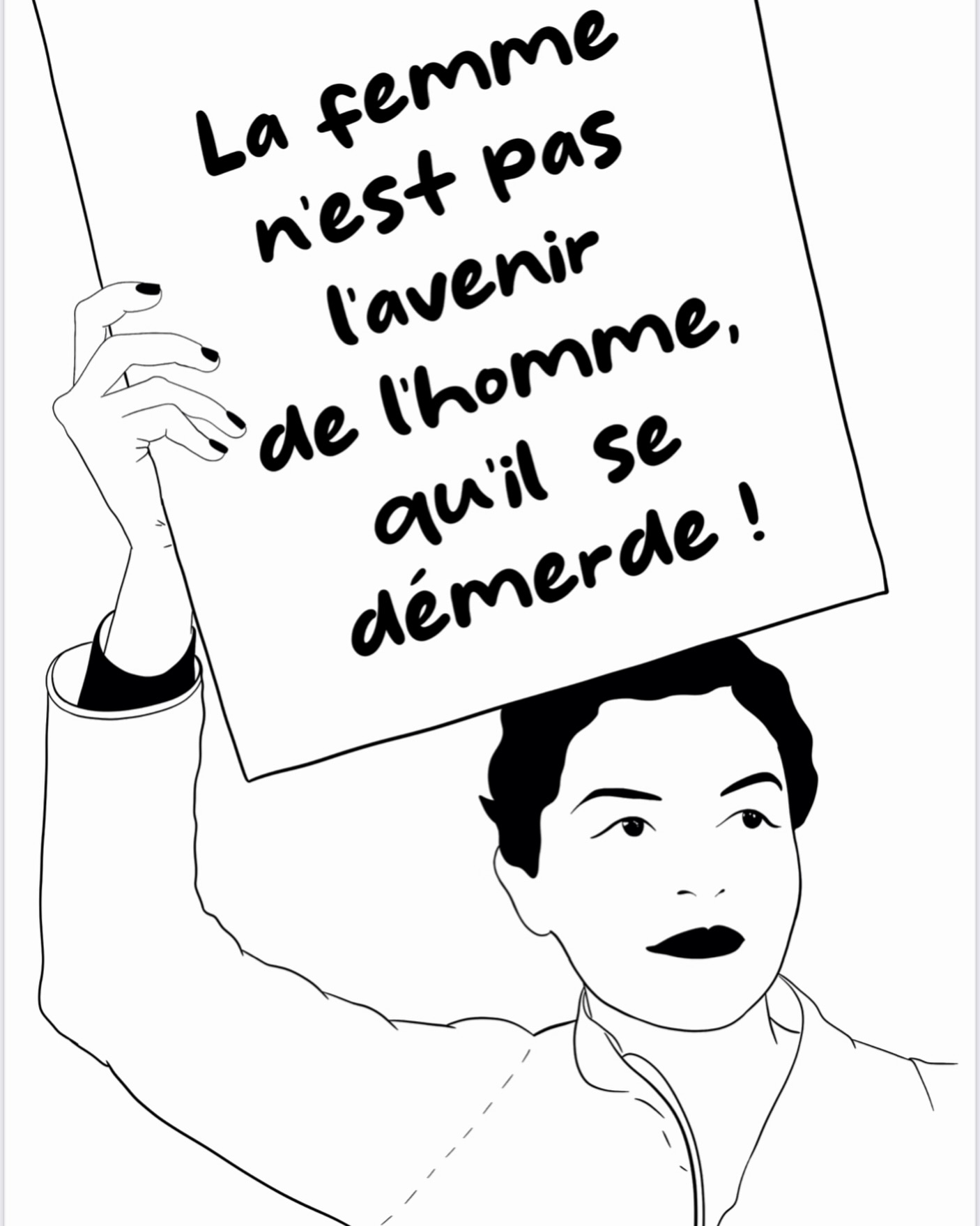 Dans le top 3 de vos affiches préférées, l’une de mes chouchou issue de l’exposition MANIFEST sortie il y a 2 ans… d’ailleurs j’ai retravaillé quelques visuels de cette expo, ça vous dit que je vous les montre bientôt ?
#princessegarage #affiche #expo #poster #decoration #illustration #feministe #manifestation #bestsellers #illustratrice #madeinfrance #fabriqueenoccitanie