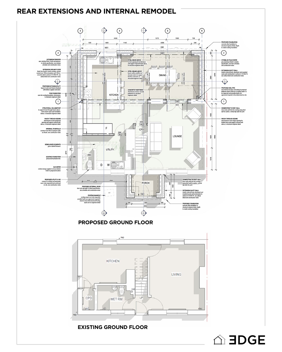 ✨ Phase 2 Regulation Drawings ✨
It has been a fantastic start the new year after a well needed Christmas break! It’s great to be back and I’m a little behind on the social media post. But I’m pleased to share some of the projects I’ve been working on including this fantastic single and double storey extension and renovation.
Following the exciting news that planning permission was granted with no alterations required, we progressed to the next stage, to obtain building Control plans approval. This essential step moves the project closer and ready to start on-site construction.
The Phase 2 Drawings include detailed technical construction and structural plans, insulation and u-value specifications that align with current building regulations requirements.
If you’re planning to transform your home this year, I’d love to help bring your vision to life. Feel free to get in touch to discuss your ideas, or visit www.3dgearchitecture.com to explore the services available.
#extensions #renovation #moderndesign #interiordesign #renovation #remodel #transformation #moderndesign #architecture #architecturedesign #planning #planningpermission #homeimprovement #buildingcontrol #kitchen #kitchenrenovation #openplanliving #southwales #building #project #design