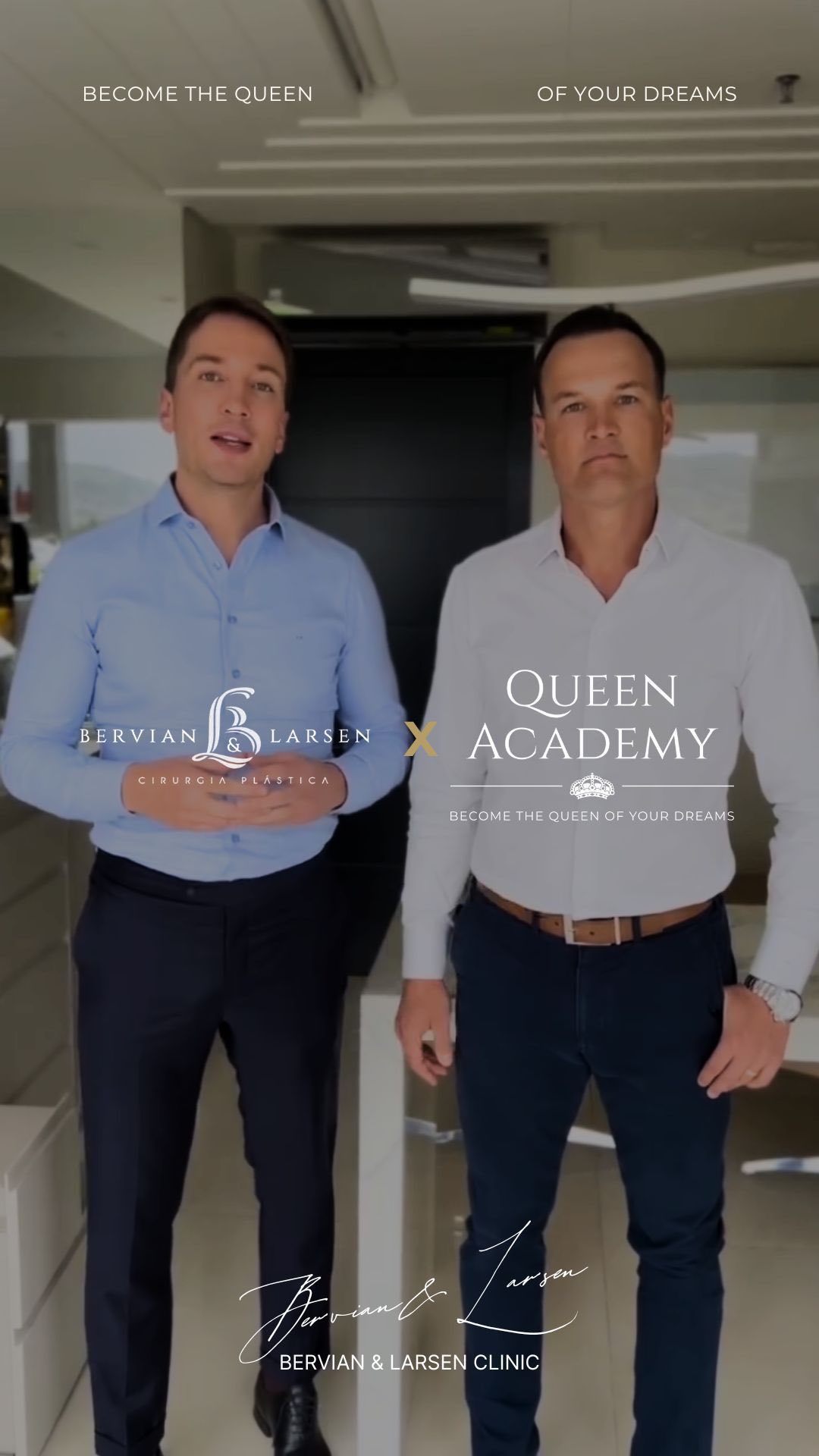 📣 As previously announced, we’re delighted to share once more our incredible Queen Academy Partner:
Bervian & Larsen
We are excited to announce our partnership with Bervian & Larsen, a leading plastic surgery clinic known for enhancing beauty and confidence through advanced techniques and expert care.
Through this collaboration, our Queen Academy 1:1 Queens will gain exclusive access to support from this outstanding clinic, helping them shine on their journey to the crown.
Enroll now at www.isamenin.com 👑
Enrollment closes on 22nd January.
-
📣 Como já anunciamos, estamos muito felizes em compartilhar novamente nossa parceria com a Queen Academy:
Bervian & Larsen
Temos o prazer de contar com a Bervian & Larsen, uma clínica de cirurgia plástica reconhecida por realçar a beleza e a confiança com técnicas avançadas e cuidados especializados.
Graças a essa parceria, as Queens 1:1 da Queen Academy terão acesso exclusivo ao suporte dessa clínica incrível, ajudando-as a brilhar no caminho para a coroa.
Garanta sua vaga em www.isamenin.com 👑
As inscrições vão até o dia 22 de janeiro.