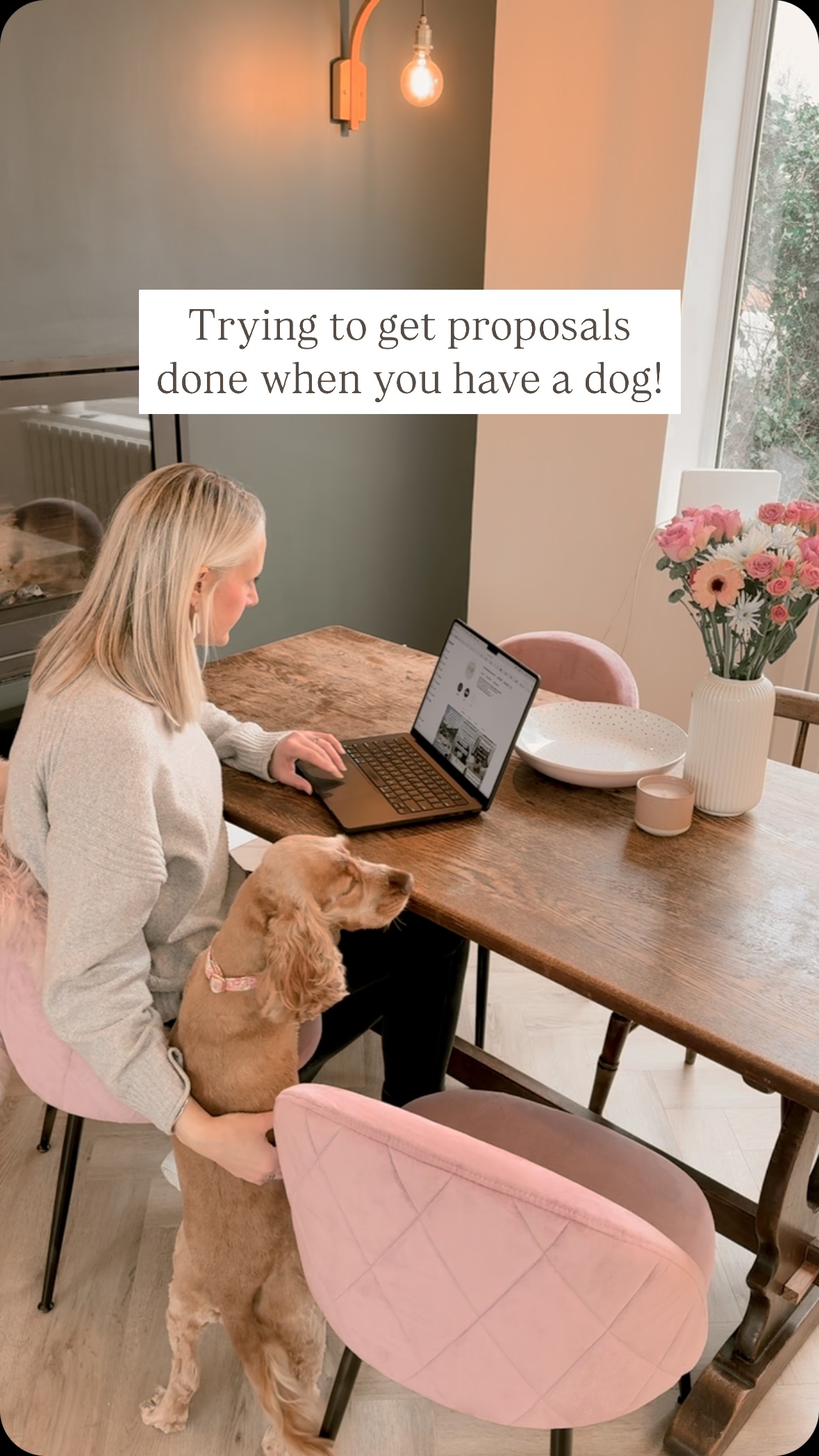 It’s that time of year, lots of proposals to get out to potential couples, but all my coworker wants is cuddles!
.
If you still haven’t secured your stylist then get in touch. I still have some limited availability for this year, next year is filling up fast so get in touch to secure your date!
.
#weddinginspo #weddingstyling #weddingstylist #weddingideas #weddingplanner #engaged #gettingmarried