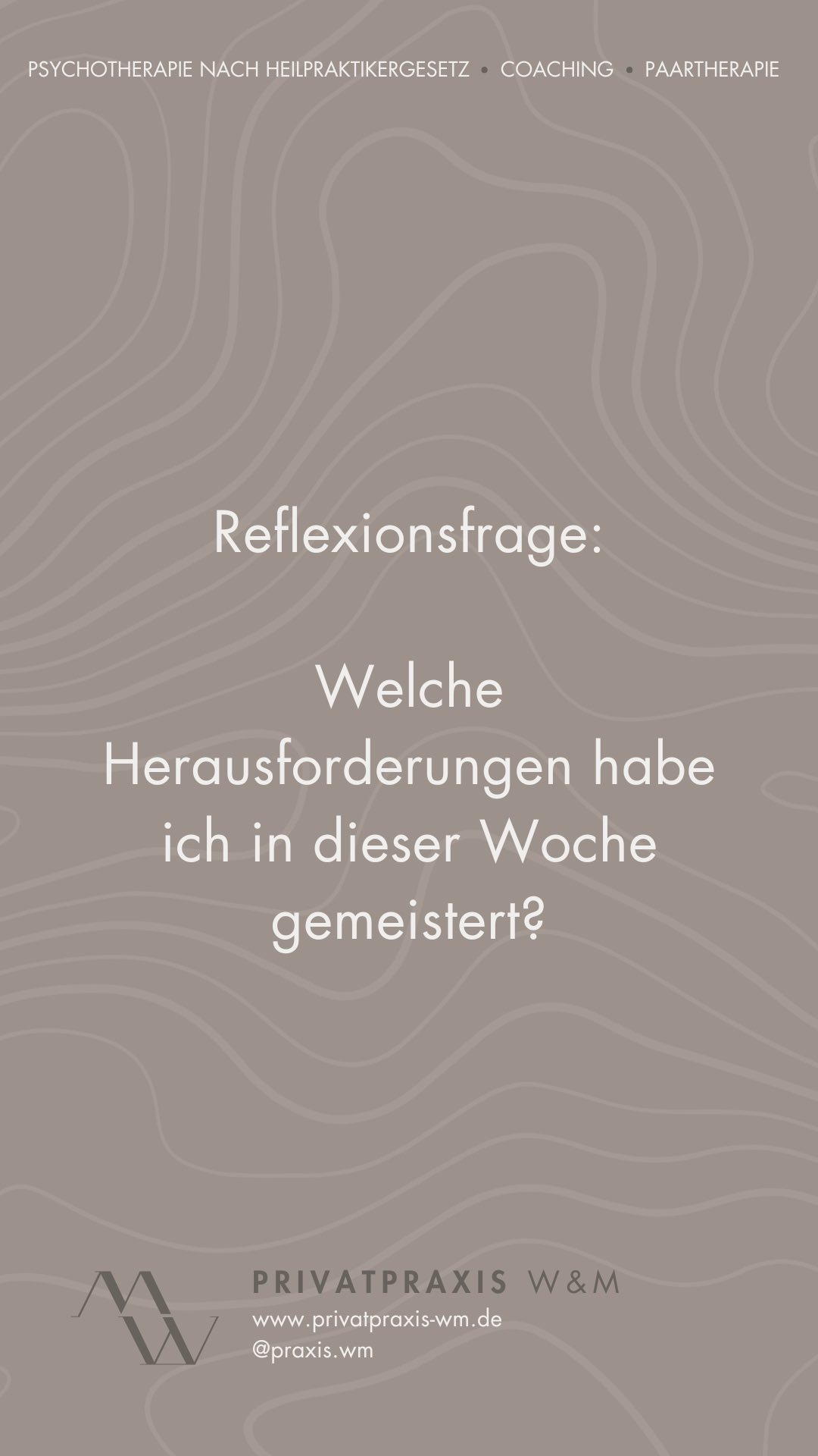 Welche Herausforderungen hast du diese Woche gemeistert? Manchmal sind es die kleinen Hürden, die uns am meisten fordern - der unerwartete Stress, die plötzlich auftauchenden Probleme oder die Tage, an denen einfach nichts so läuft, wie geplant. Doch genau diese Momente bieten die Chance zu wachsen und neue Stärken in uns zu entdecken. Vielleicht war es diese eine schwierige Entscheidung oder das Überwinden von Zweifeln, die uns stärker gemacht haben. Jeder Tag, an dem wir uns den Herausforderungen stellen, bringt uns einen Schritt näher zu dem, was wir wirklich erreichen wollen.
Euer Praxisteam
#coaching #psychotherapie #psychologie #wohlbefinden #therapie #privatpraxismünchen #psychischegesundheit #psychologischeberatung #psyche #endthestigma #onlinetherapie #onlinecoaching #resilienz #herausforderung #herausforderungenmeistern #wachsen #stärke