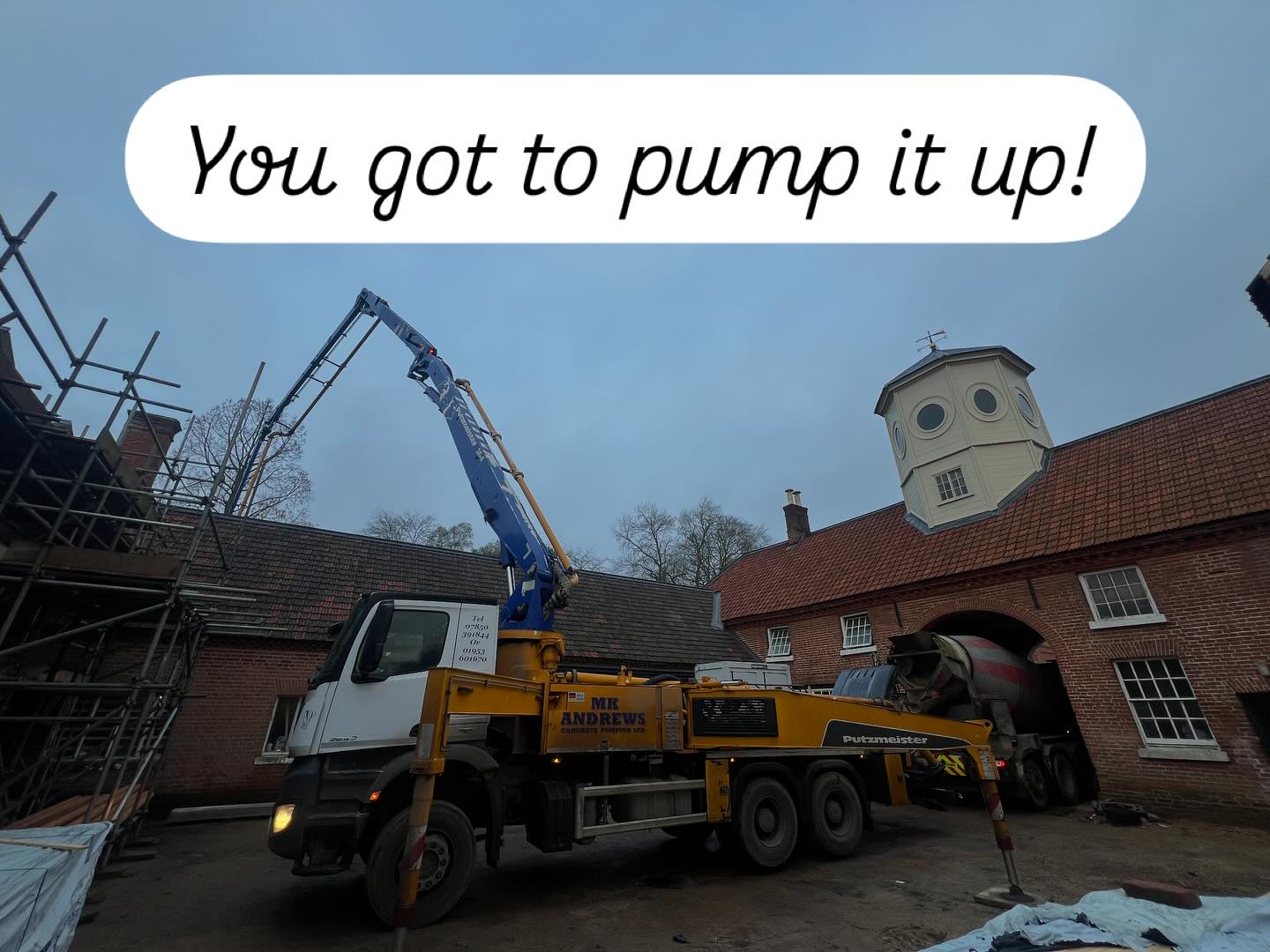 #norfolkgroundworks #norfolkplantservices #c&h#mkandrewsconcretepumping