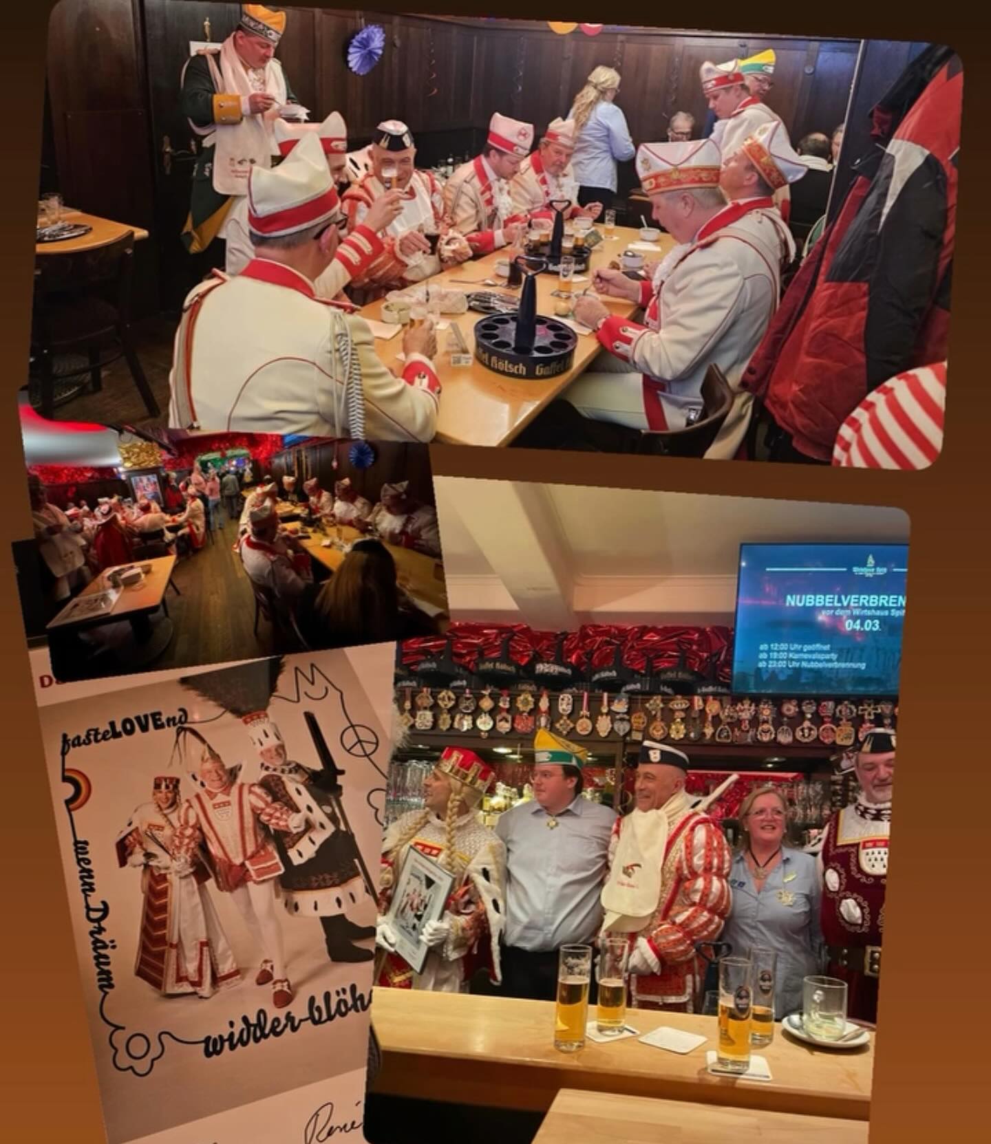 Danke für euren Besuch 👍 Ihr seit ein super Dreigestirn 👌
#gaffel #dreigestirn #colonia #kölsch #braihaus #prinz #bauer #jungfrau #typischkölsch