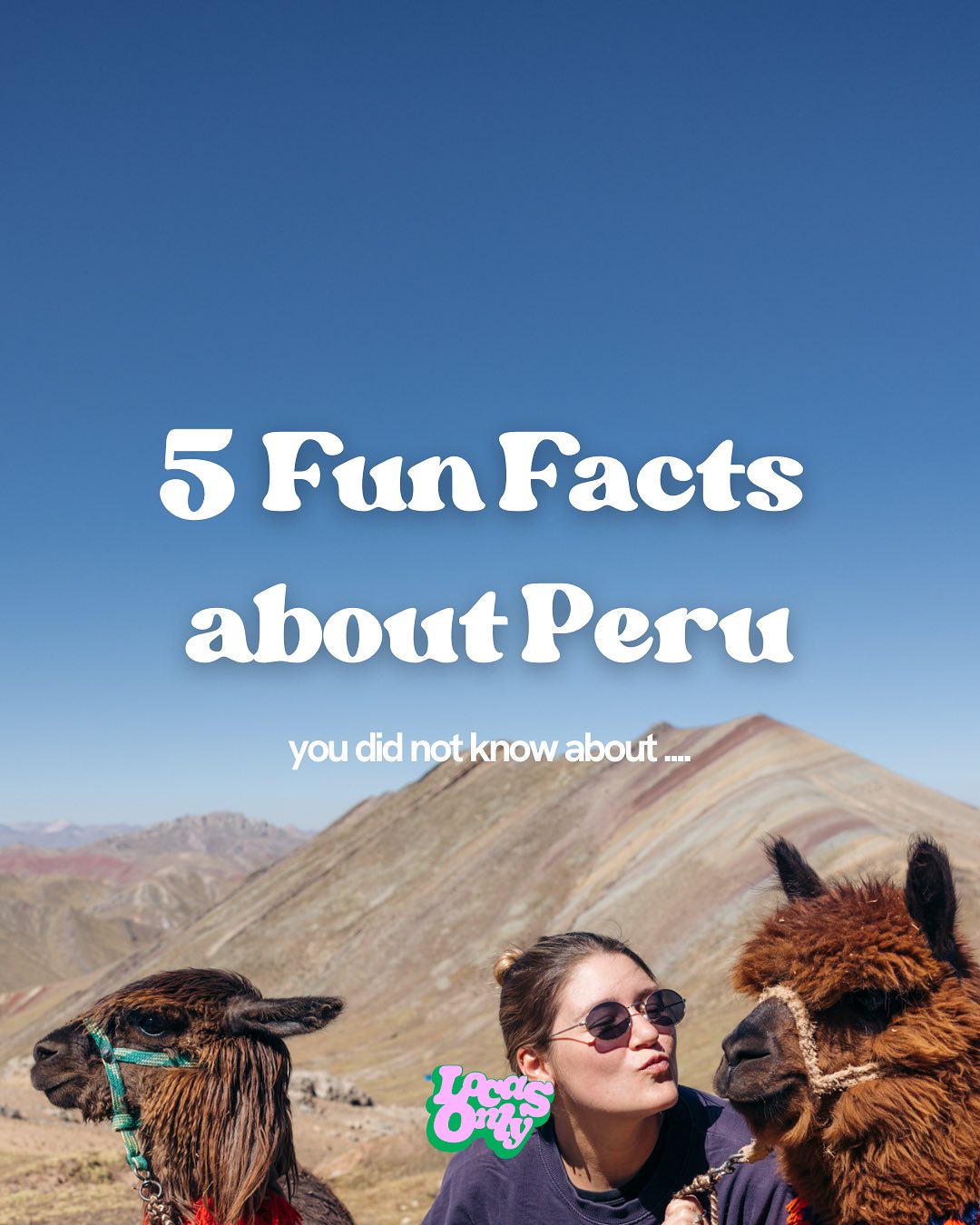 Think you know Peru? Here are 5 Fun Facts about Peru that you never heard about:
1. Peru has been ranked World’s Leading Culinary Destination by the World Travel Awards 13 times—and guess what? We still hold the title today! Basically, we have THE best food in the world. End of discussion. 😏🍽️
2. Peruvians love food so much that our slang is ALL about eating. Someone who brags too much? Se cree la última chupada del mango. 🍋 Your best friend? Tu causa. 🥑 That one friend who always eats first? Tragón.
We could make a whole dictionary out of this. 😂 (Should we do a post just on this?!)
3. You can surf the longest wave in the world right here in Peru! 🌊🏄♀️ Chicama is home to a 2.5 km-long wave—so if you miss it, that’s 100% on you.
4. Pisco Sour is our national drink, and Pisco is 100% Peruvian—NOT Chilean. 🍸🇵🇪 Chile can try, but deep down, they know. (Honestly, the Chile vs. Peru Pisco war deserves its own post. It’s like El Clásico but with alcohol. 🤣)
5. Lima is the only capital city in South America that faces the ocean. 🌊🏙️. That means you can go from business meeting to beach in like 20 minutes (traffic willing, of course).
Send this to your travel - foodie bestie who has to visit Peru with you! 💛
#peru #funfacts #perutravel #travelguide #womenstravel #solotravel