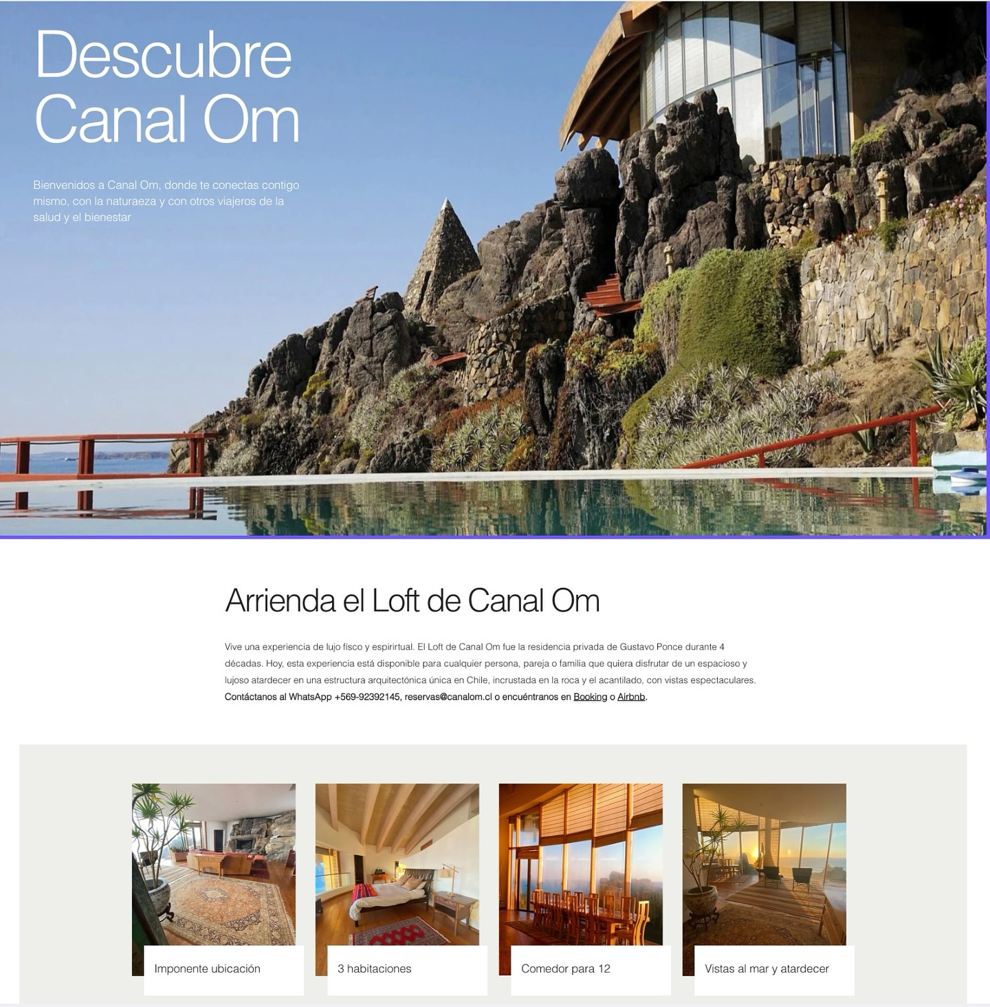 Visita CanalOm.cl, el retiro en la naturaleza de @yogashala_chile