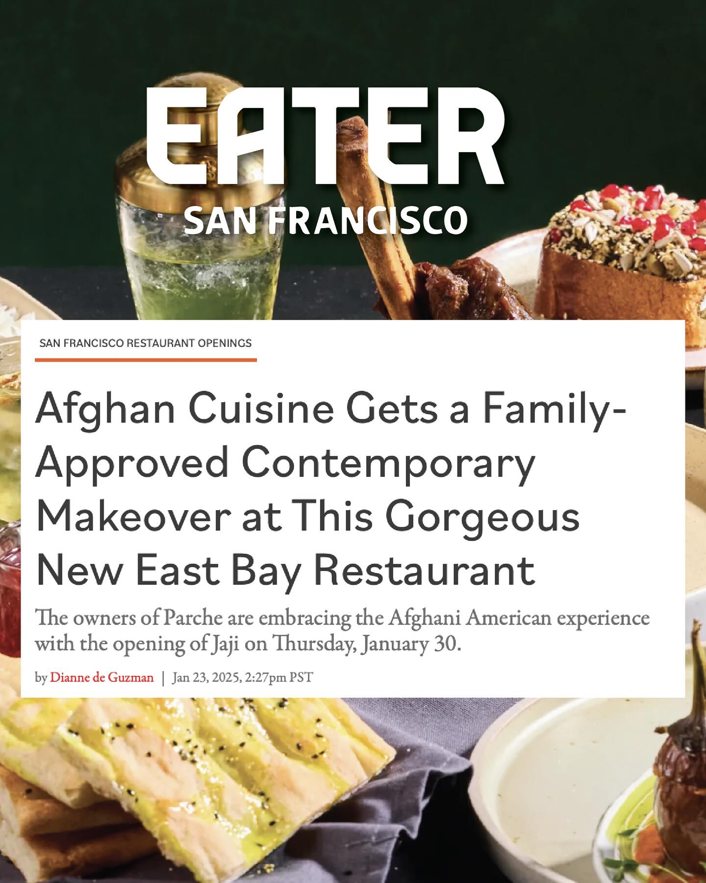 Drooling over the upcoming opening of @jaji.oakland on the ground floor of @kisseluptownoakland in the @hiveoakland
Check out the recent @eater_sf article to learn more about Oaklands FIRST-EVER modern Afghan Restaurant 🤤
Link in bio to contact deal makers Hilary Parker & Sami Zeger 👏🏼
📸 @eater_sf & Hardy Wilson