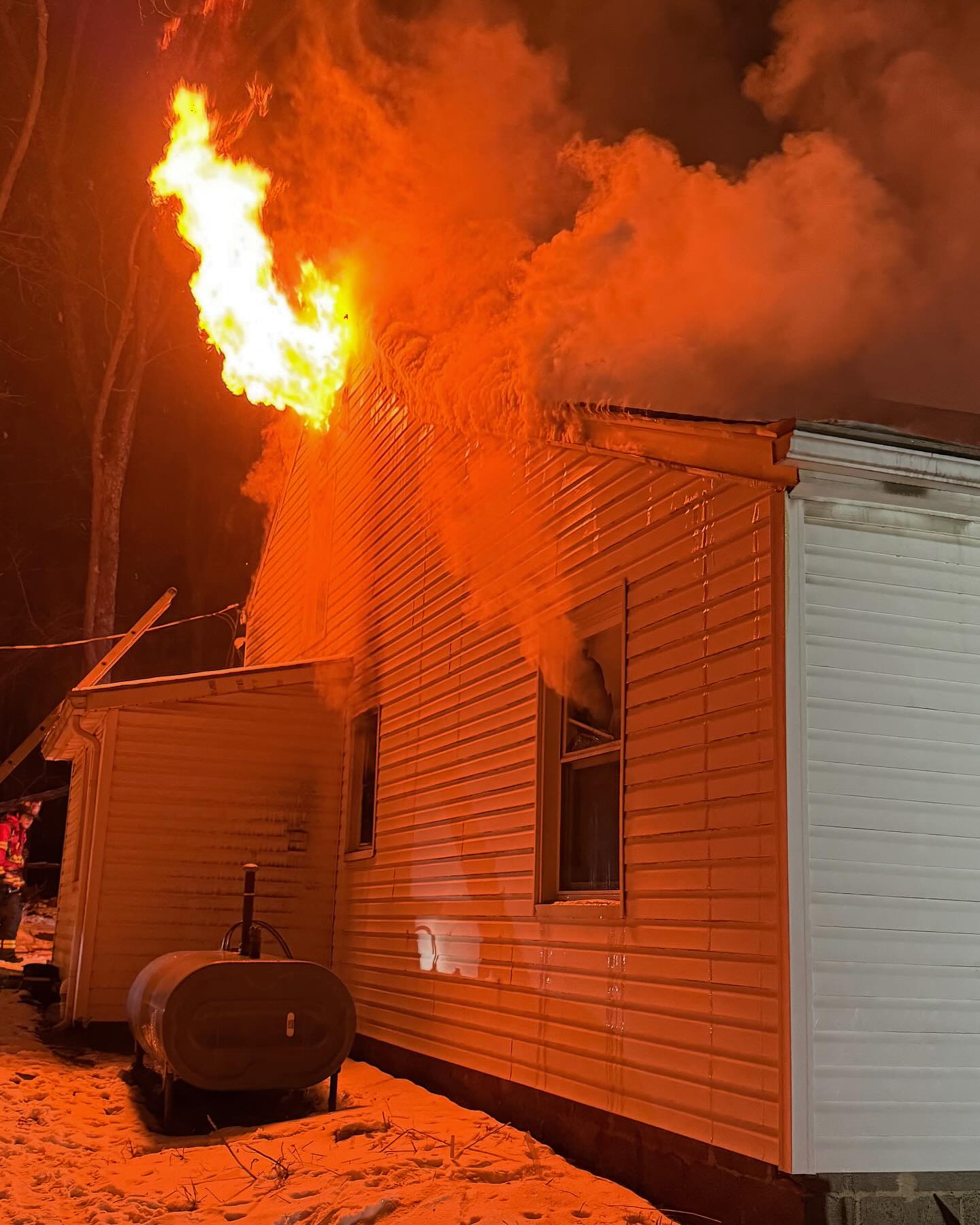 Yesterday evening both Chiefs, Rescue and Engine 3 responded into Readington Twp for a structure fire. The crew from Rescue 49 assisted with interior and exterior operations before conditions deteriorated. Engine 3 responded on the 2nd alarm and assisted with extinguishment and overhaul. North Branch units operated for over 2 hours on scene before being released.
Around 5am, multiple of our crews handled 7 calls for service in Bridgewater Twp mainly due to a large power outage. As always, we’re always looking for members to join our team. 100% Volunteer!