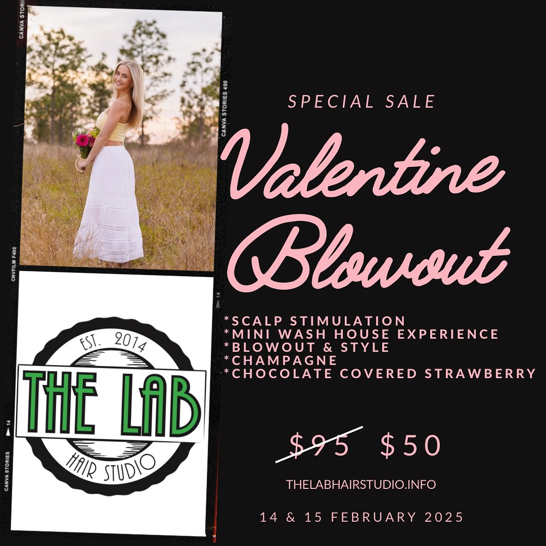 💝 Valentine’s & Galentine’s Glow Up Alert! 💝
✨ The Lab Hair Studio is bringing the love with a luxury treat:
💆♀️ Scalp stimulation + mini wash house experience
💨 Blowout & style
🍓 Chocolate-covered strawberry + 🥂 champagne
All for just $50 (reg. $95) on Feb 14th & 15th only!
📅 Book now: mysite.vagaro.com/thelabhairstudio/services
👗 Caught Clothing Boutique has you covered for the perfect Valentine’s look! From Feb 11th–15th, enjoy 20% OFF everything. 💃
✨ House of Sheen Glam Team is serving the bronze glow vibes!
Wednesdays & Fridays through Valentine’s Day, get a $50 custom tan (reg. $65)
🌟 Includes add-ins like vitamin boosts, hydration & more!
Book here: houseofsheenglamteamllc.hbportal.co/schedule/67097e5ea881ee00196def4f
💌 Whether it’s a date night, girls’ night, or self-love day, we’ve got you covered! Don’t miss these amazing deals! 💋