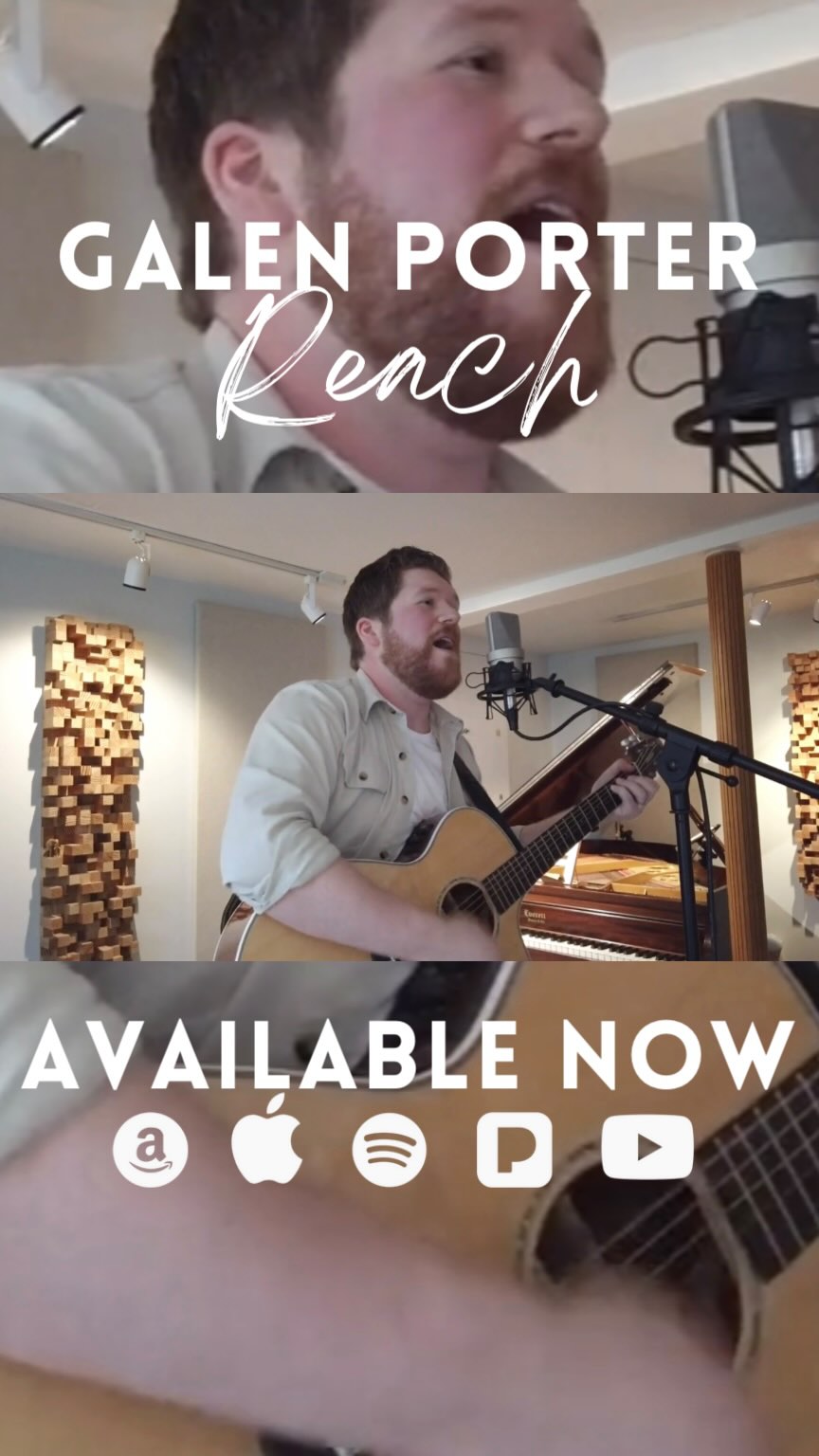 For anyone who hasn’t heard it yet, my single “Reach” is available now anywhere you listen to music! I hope this song is a reminder to you that God can reach you wherever you are. Regardless of the choices you’ve made, He is waiting and wanting to restore you. All you have to do is come to Him, receive His love for you, and let Him do the rest. You are never too far for God to reach.
“The Lord hears His people when they call to Him for help. He rescues them from all their troubles. The Lord is close to the brokenhearted; He rescues those whose spirits are crushed.” - Psalm 34:17-18
#christiansongwriting #christianartist #faith #bible #encouragement #ccm #worship #christianmusic #newengland #reach