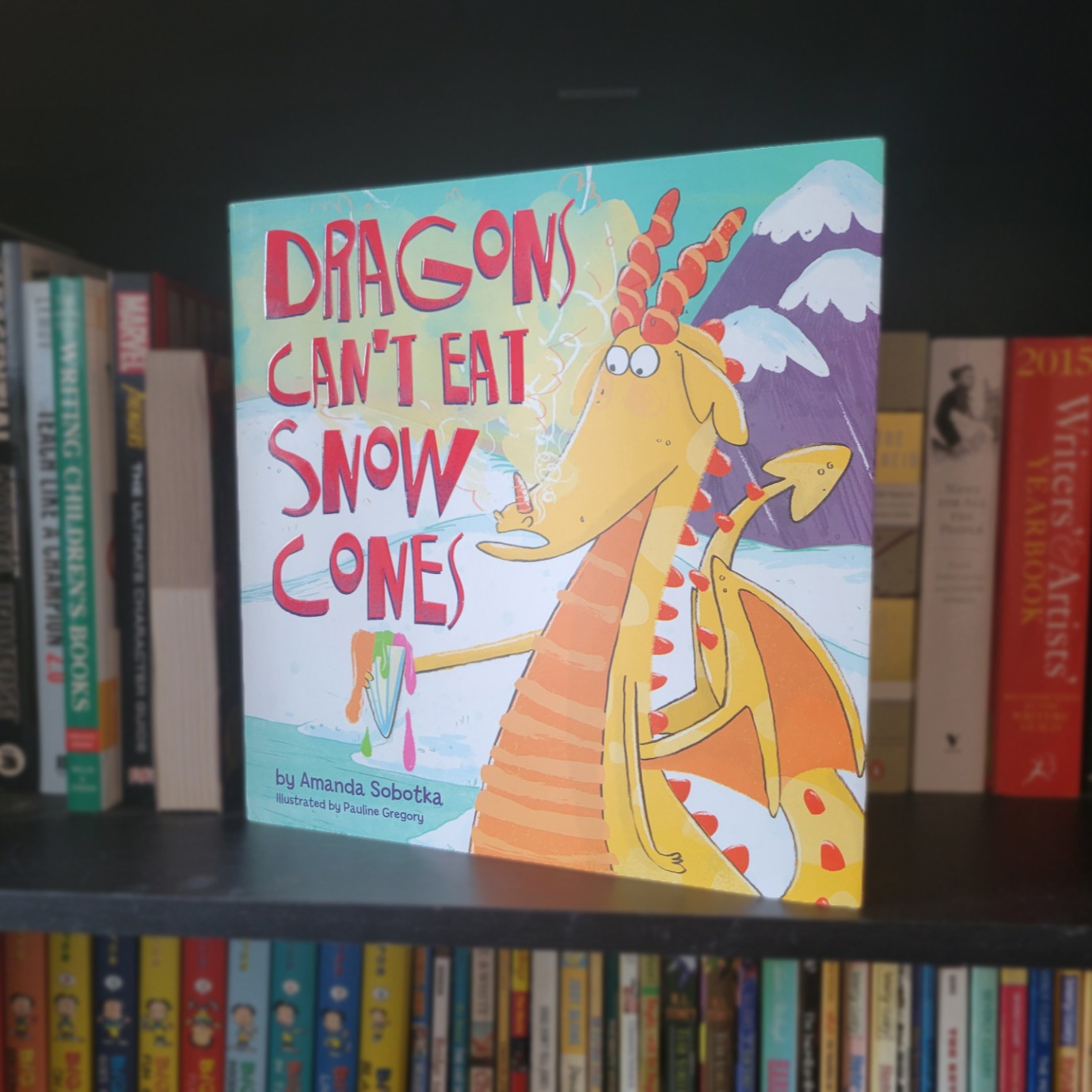 My physical copy of Dragons Can’t Eat Snow Cones by Amanda Sobotka has arrived! Get ready for my review of the book when it comes out this Tuesday on the Naimoli Children's Books Blog! Link in bio!
#coverreveal #picturebooks #childrensbooks #bookreview #writingcommunity #kidlit #kidsbooks