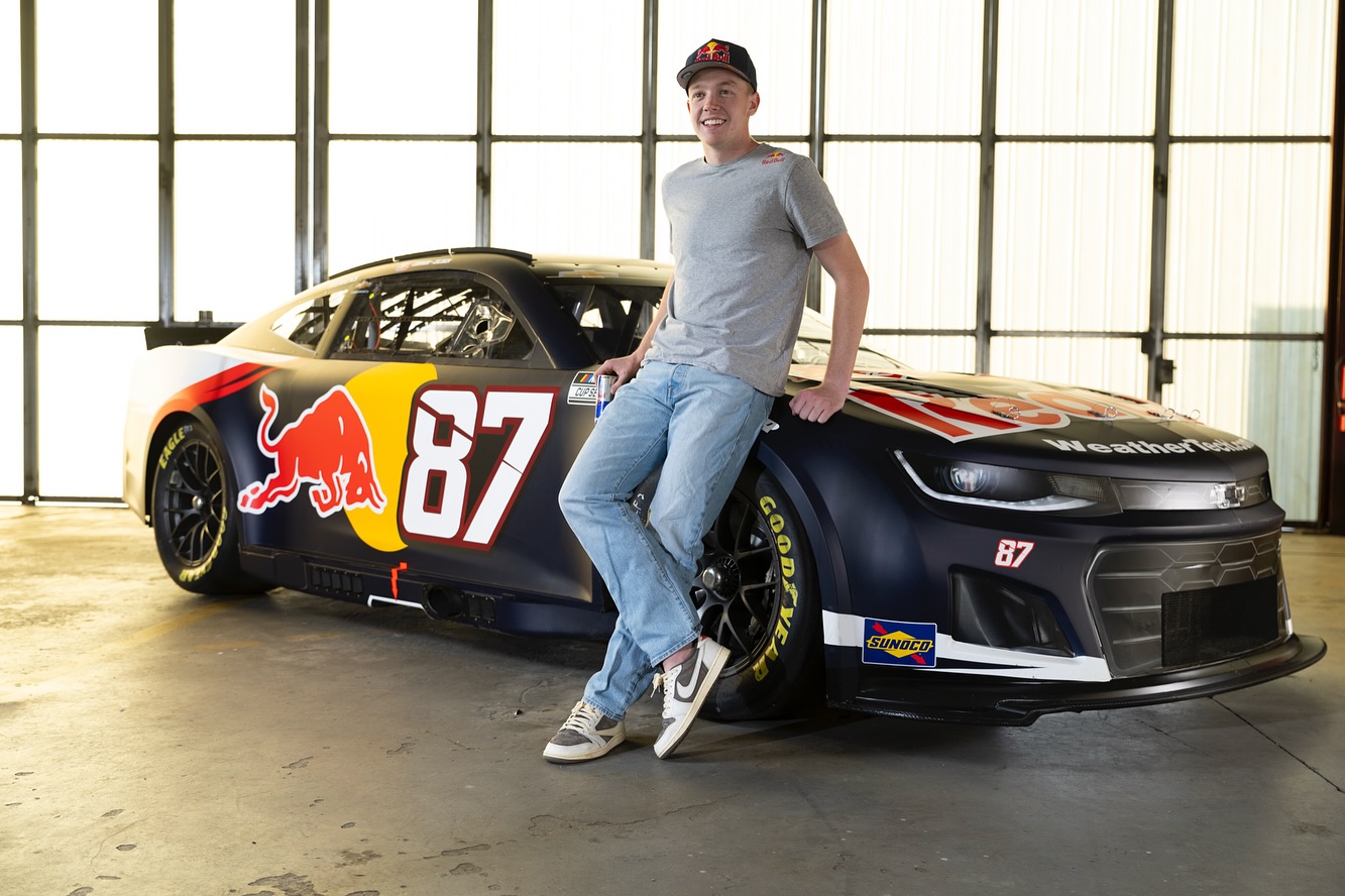 I never thought I’d get the opportunity to race in the @nascar Cup Series, let alone debut at 18 years old. I’m so fortunate to be surrounded by great companies like @redbullusa and @teamtrackhouse. COTA is only 38 days away, let’s go!👊🏼