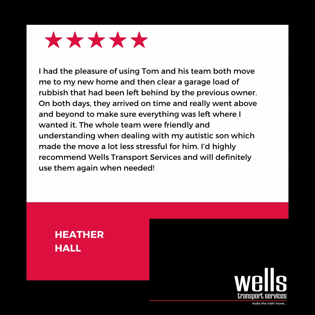Thank you for your kind words and lovely review Heather! It was a pleasure to help you with your move and clearance :-)
We wish you all the best in your new home!
Tom 💪🏻🚛