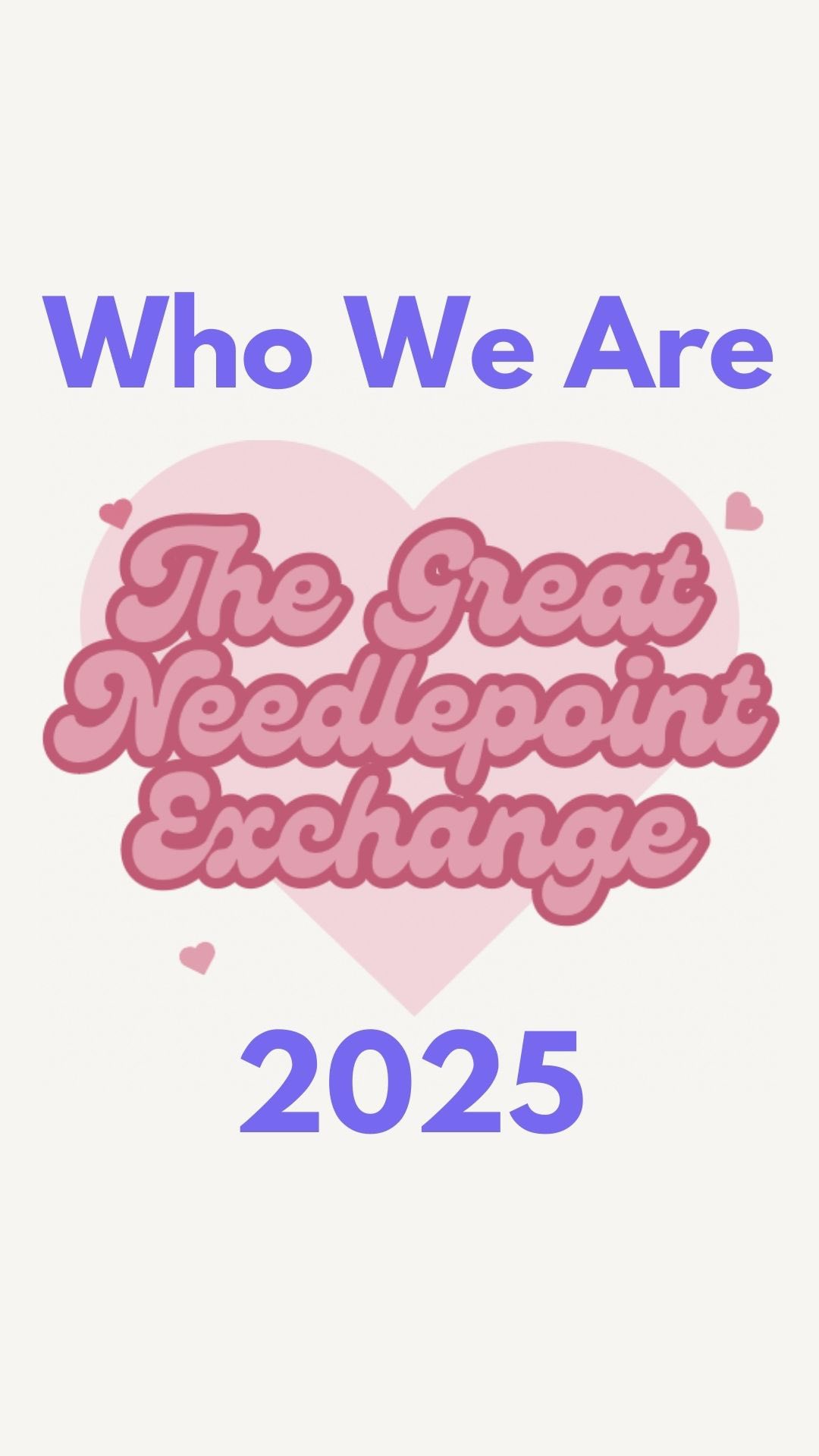 The Great Needlepoint Exchange 2025: Who We Are✨
We are 558 stitchers strong!! Truly can not believe the size of our group this year.every single word of encouragement over the last three weeks has been heard, internalized, and appreciated.
We are in the home stretch of preparations! Thank you for loving this idea as much as I do.
I feel like I just met 558 new friends, now let’s do some mingling in the comments! Who are you, where you at?!