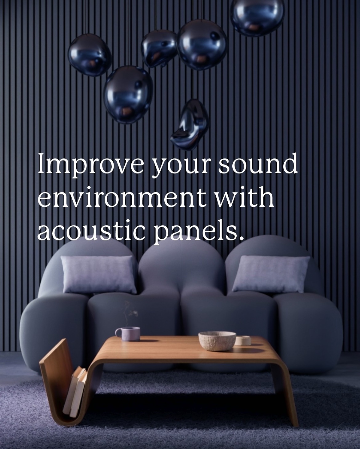 Acoustic panels are not only about aesthetics; they also improve sound quality by reducing noise and creating a more comfortable atmosphere. In this photo, you can see one of the shades from our new Colour Collection. For more information, download our brochure or send us a DM.
Los paneles acústicos no solo destacan por su estética, también mejoran la calidad del sonido al reducir el ruido y crear un ambiente más cómodo. En esta foto puedes ver uno de los tonos de nuestra nueva Colour Collection. Para más información, descarga nuestro catálogo o mándanos un mensaje directo.