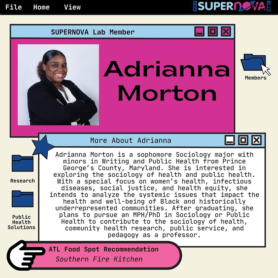 Meet Adrianna: a sophomore Sociology major from PG County, MD! Welcome @adrianna.celestee