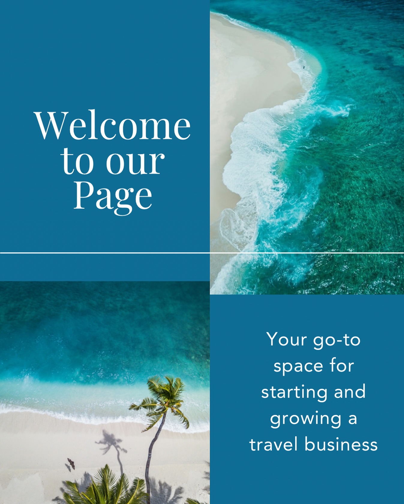 🌍✨ Welcome to The Travel Business Academy! ✨🌍
We’re so excited to kick off this new chapter with you! This space is dedicated to empowering future travel business owners by sharing everything you need to start, grow, and succeed in the travel industry.
Here, you’ll find:
✅ Tips on how to start your own travel business
✅ Insights into the benefits of working flexibly while exploring the world
✅ Learn about our supportive community of travel agents and mentors
✅ Destination inspiration, top bookings, hotel reviews and so much more!
If you’ve been dreaming of working from anywhere, traveling the world, and building a business that fits your life, then this is the place for you!
#travelbusiness #startatravelbusiness #onlinebusiness #jointravel