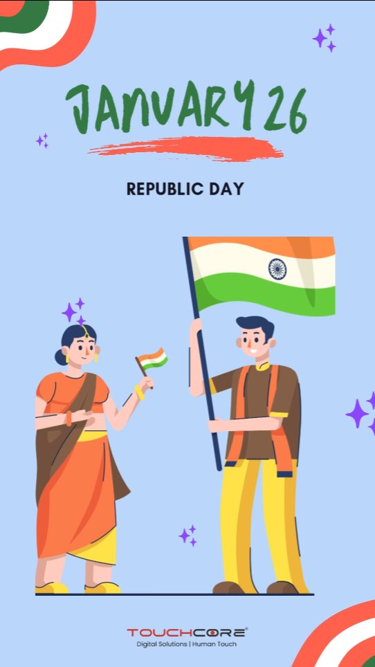 Touchcore Systems wishes you a Happy Republic Day!
#RepublicDay2025