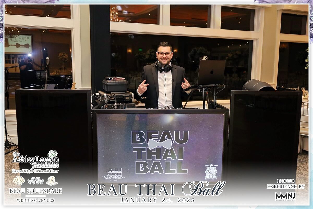 What an incredible evening at @clarkslandingyachtclub for the inaugural Beau Thai Ball! It was a true honor to host this special event in memory of Beau Truesdale, alongside the talented @myeverafterband. All proceeds from the night benefited the @ashleylaurenfoundation, making it even more meaningful. A heartfelt thank you to everyone who joined us and to @jacsummmer for your generous spirit! It was truly a magical night! ✨ @mirroredmemoriesnj the pics are 🔥