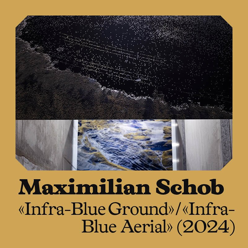«Unstable ground, unstable data, unstable image»: Maximilian Schob‘s research explores the sensory surfaces around the Titania mine with reference to the flattening properties of titanium white. His installation «Infra-Blue Ground» / «Infra-Blue Aerial» (2024) is included in our ‘Campaign’ exhibition at Jøssingfjord Science Museum. Photos: Maximilian Schob