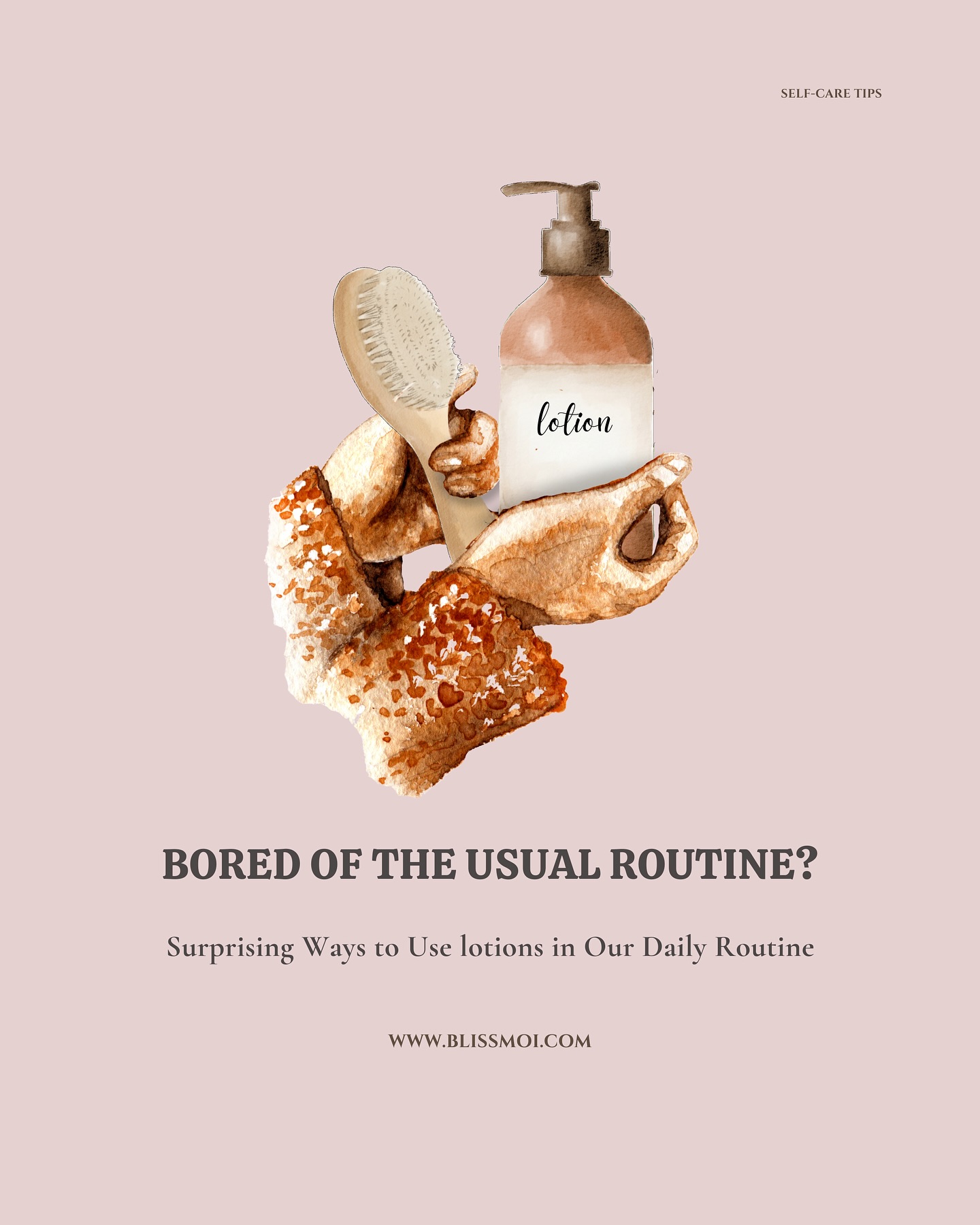 ✨ Tired of the same old lotion routine? ✨
Let’s elevate your self-care game—brand new year, brand new ways to glow! 💖
1️⃣ Tame frizz and flyaways 💁♀️
A tiny dab goes a long way—smooth on ends, but steer clear of your scalp for a fresh, non-greasy look.
2️⃣ Mix with foundation for a dewy glow 🌸
Lightweight lotion + foundation = your secret to radiant, all-day hydration.
3️⃣ Transform it into a hand mask 🖐️✨
Wrap your lotion-covered hands in a warm towel for 10–15 minutes. Instant spa vibes!
4️⃣ Double as shaving cream or aftershave
Look for calming ingredients like chamomile or aloe vera for smooth, irritation-free skin.
💡 The real glow-up? Turning these moments into rituals. Light a candle, breathe deeply, and embrace the little joys. 🌼
💬 What’s your favorite unexpected way to use lotion? Drop your secrets in the comments—we’d love to hear! ❤️
#GlowUpYourRoutine #blissmoitips #skincare #bodycare #lotion #bodylotion #giftforgirlfriend #giftforher #giftformom #giftbox #giftboxes #giftideas