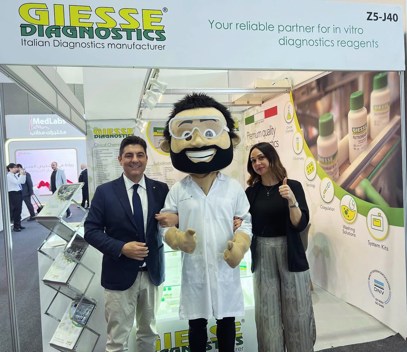 Day 1
Mr. Meddy is with us to keep the vibe up and alive 👍
GIESSE DIAGNOSTICS
STAND Z5.J40
#medlabmiddleeast #mymedlab #medlabme #thefutureoflab #dubaievents #ivd #ivdreagents #clinicalchemistry