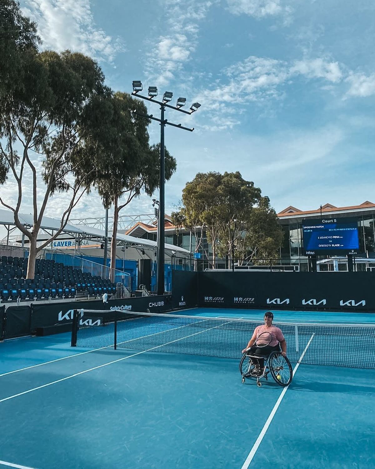 From a wild card in the qualifying rounds = to a GRAND SLAM player !! So grateful for the people who believed in me and gave me a chance to shine on the big stage! What a magical experience you were @australianopen !! #australianopen #tennis #dreamsdocometrue